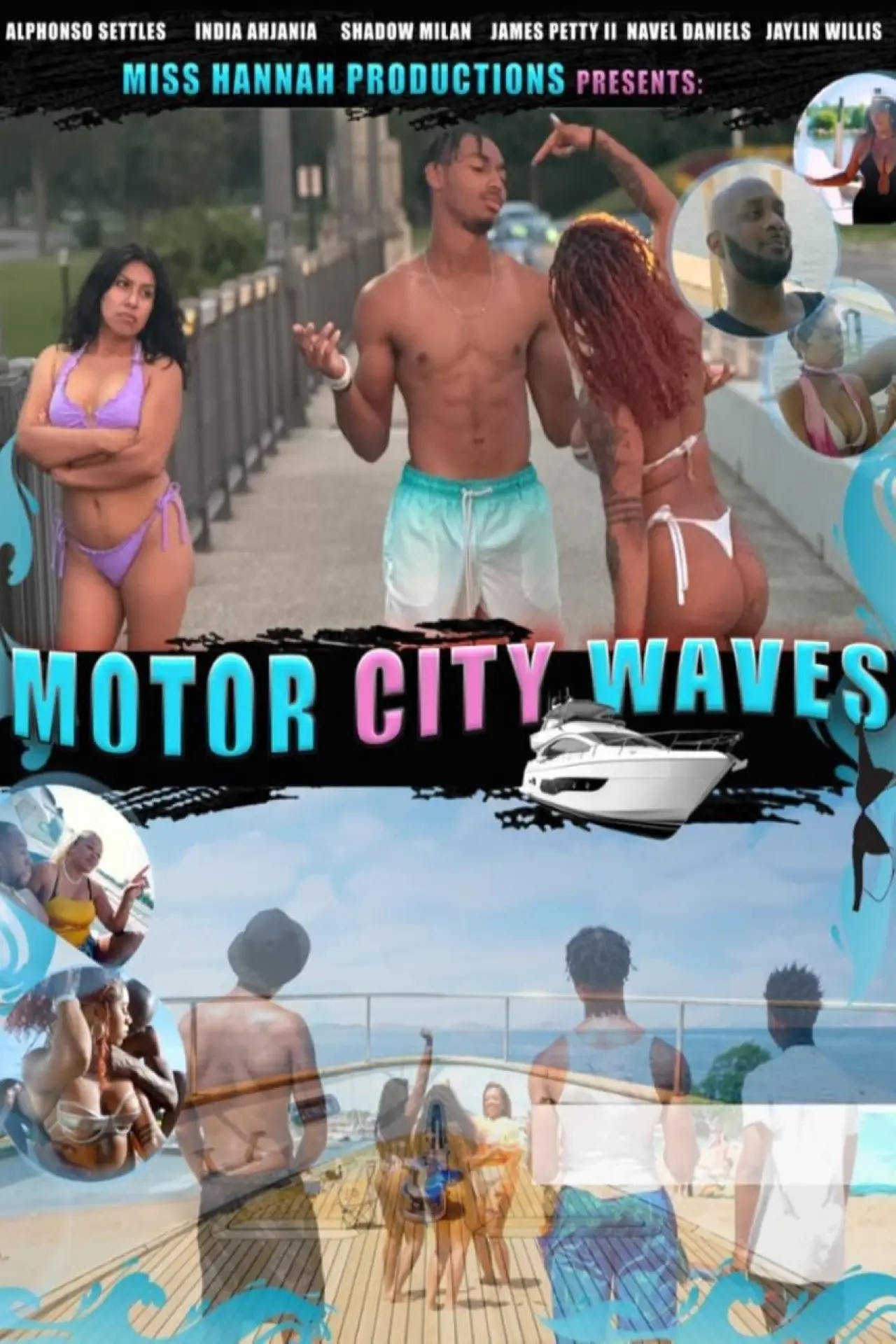 Plakat filmowy "Motor City Waves"
