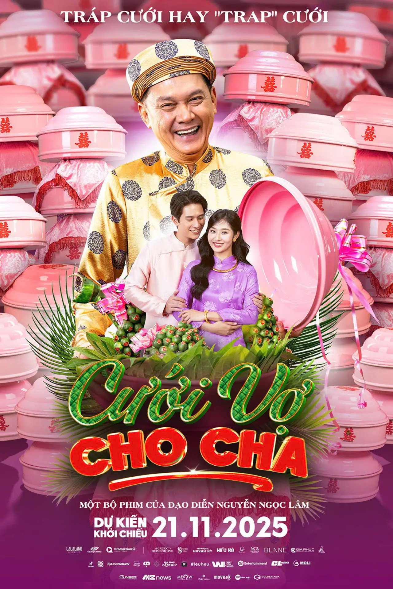 Plakat filmowy "Cưới Vợ Cho Cha"