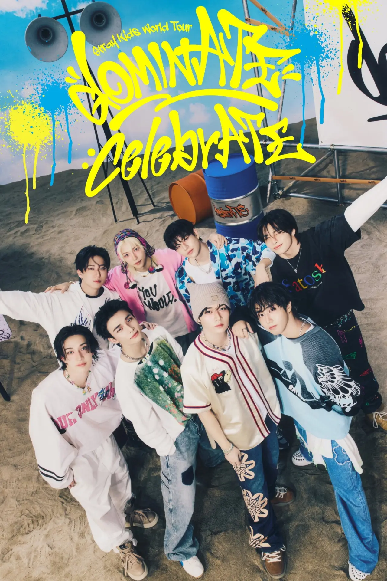 Plakat filmowy "Stray Kids World Tour [dominATE : celebrATE]"