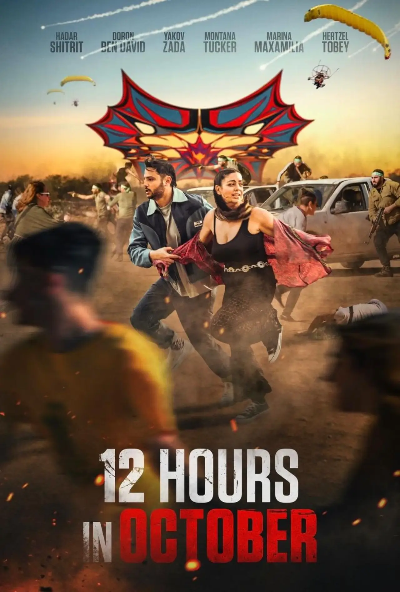 Plakat filmowy "12 Hours in October"