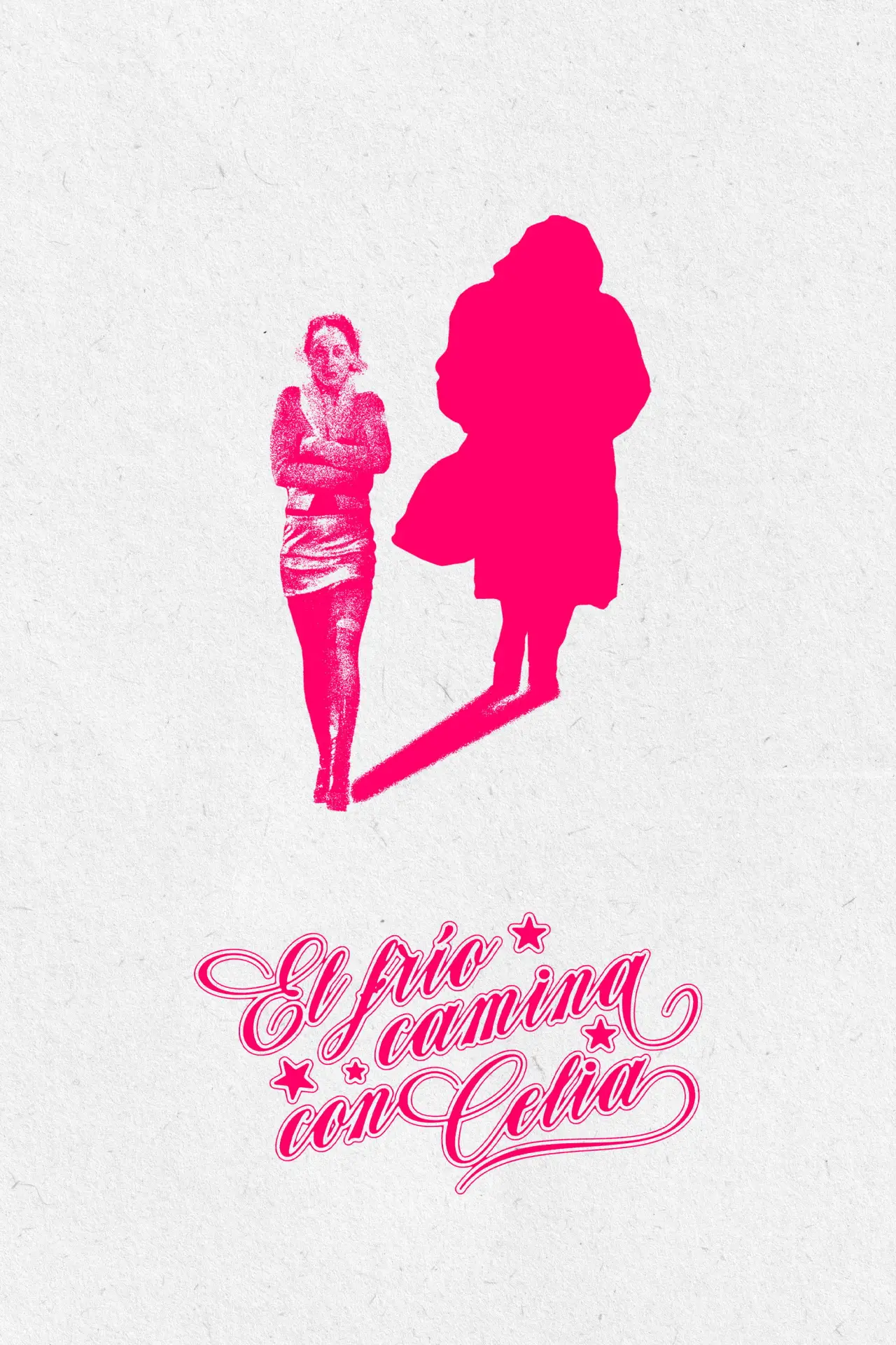 Plakat filmowy "El frío camina con Celia"