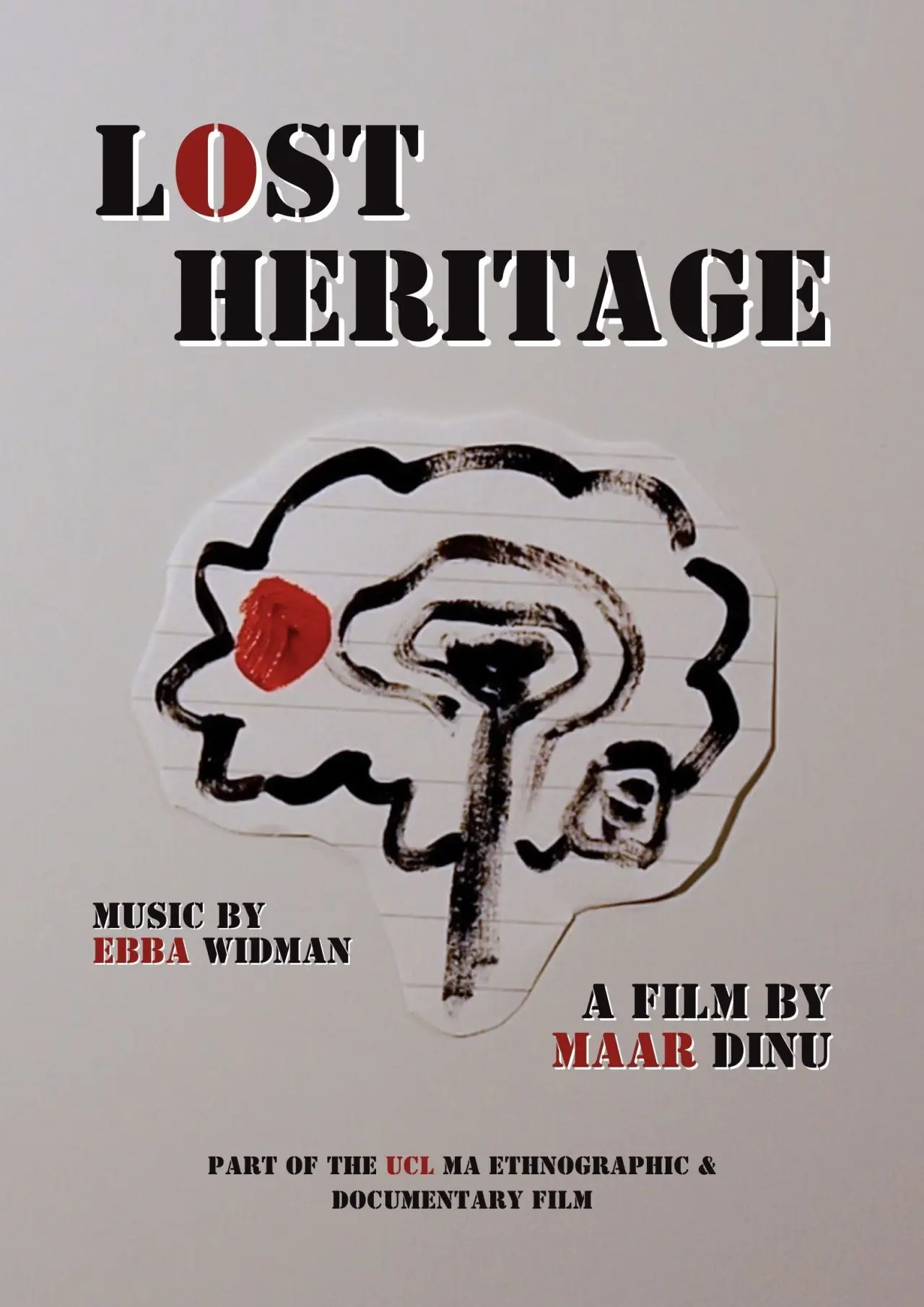 Plakat filmowy "Lost Heritage"