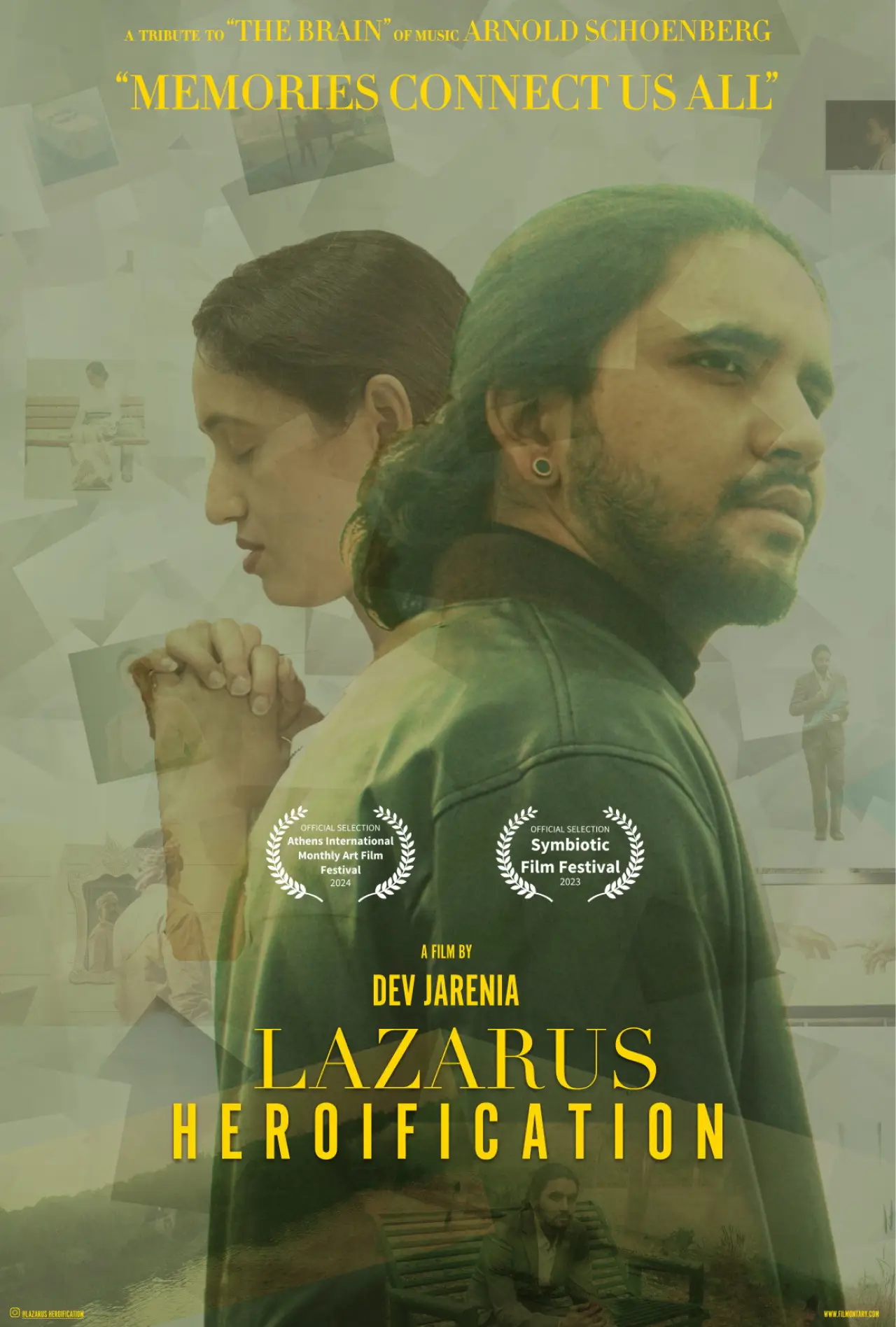 Plakat filmowy "Lazarus Heroification"