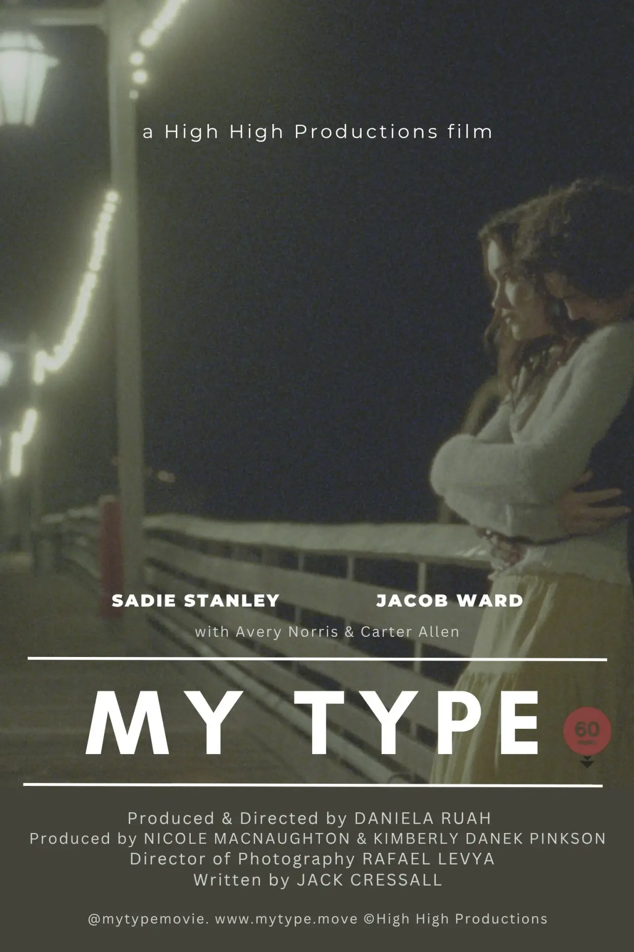 Plakat filmowy "My Type"