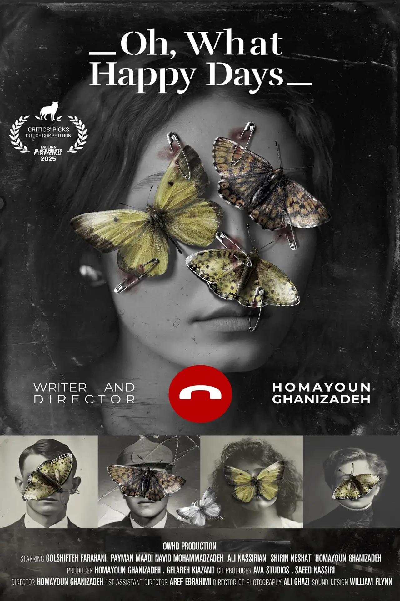 Plakat filmowy "آه چه روزهای خوشی بود"