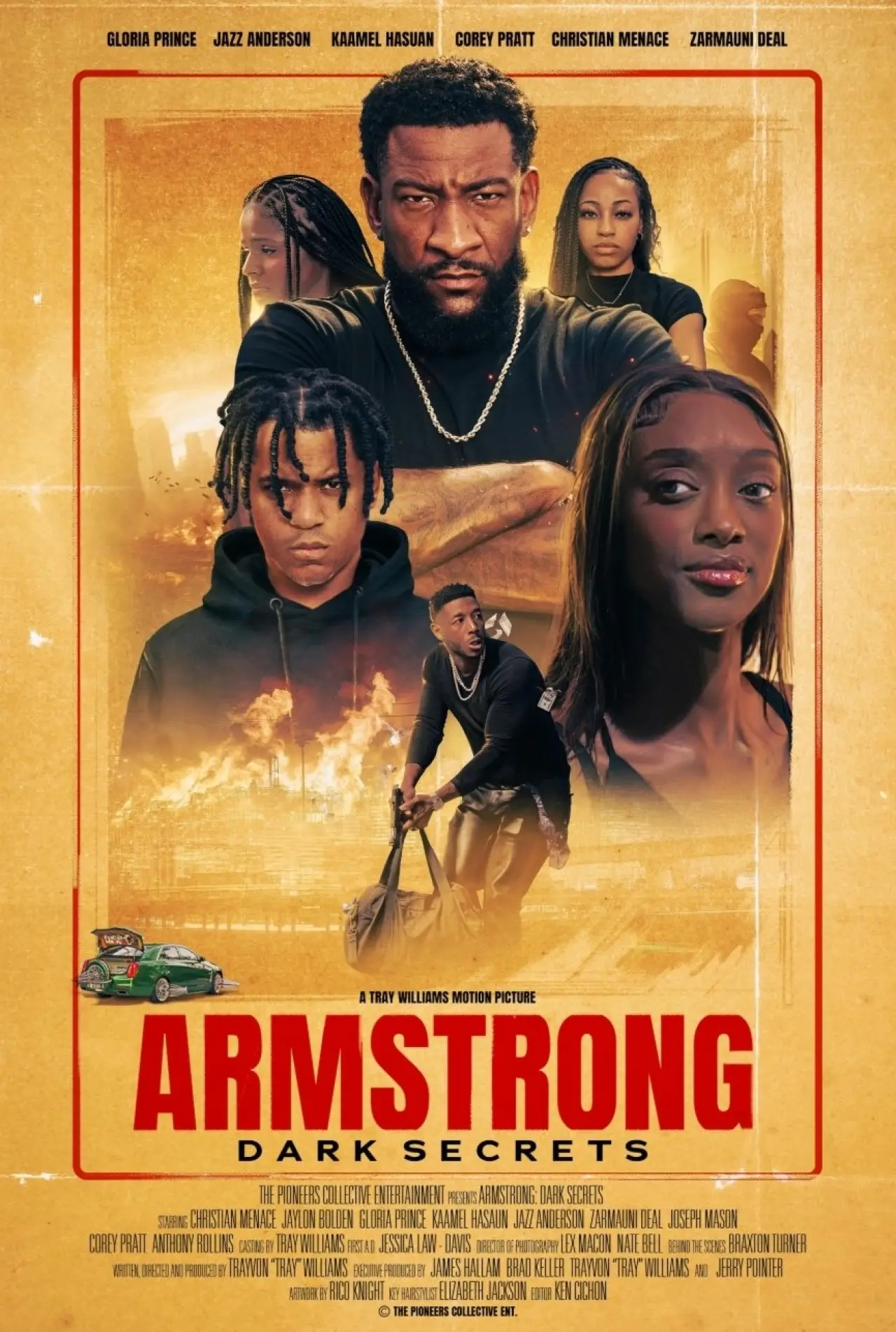 Plakat filmowy "Armstrong: Dark Secrets"