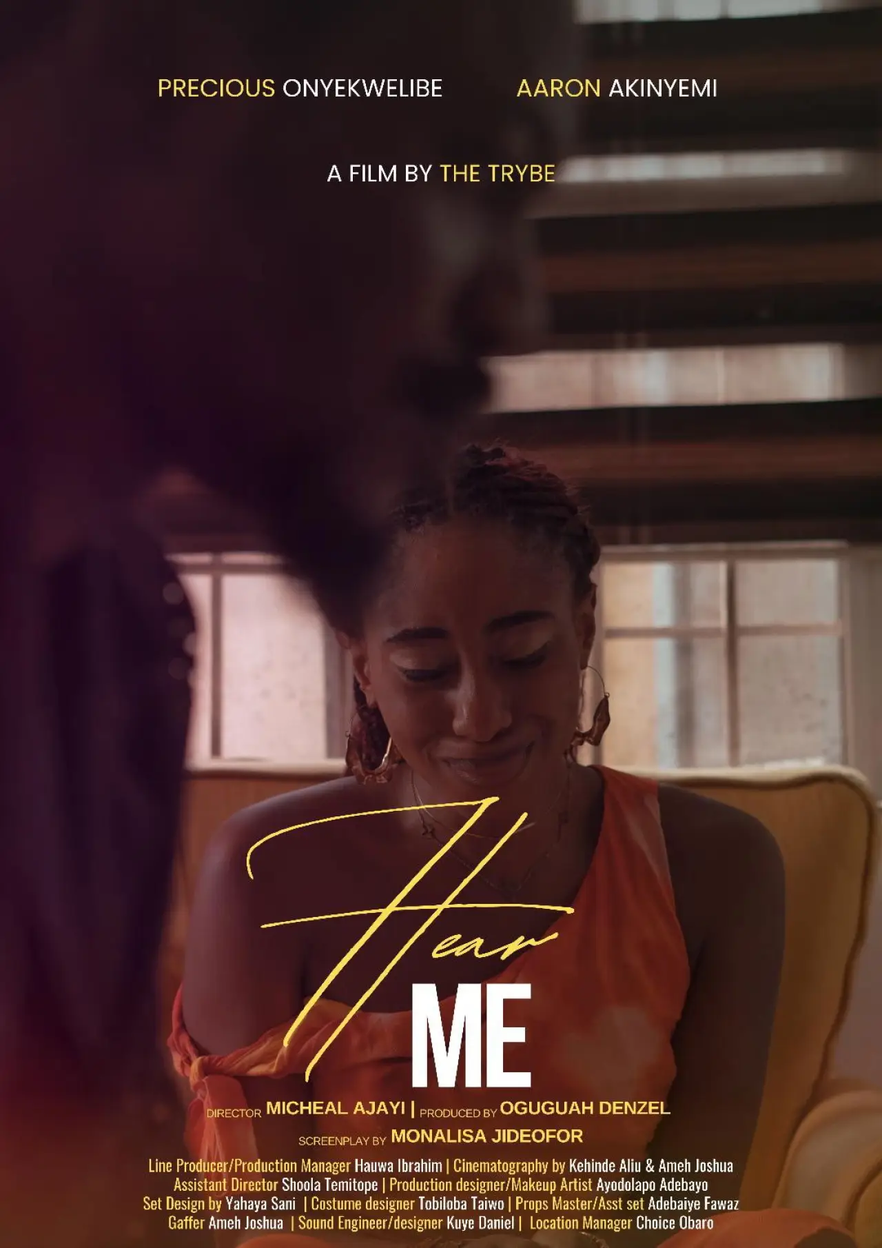 Plakat filmowy "Hear me"