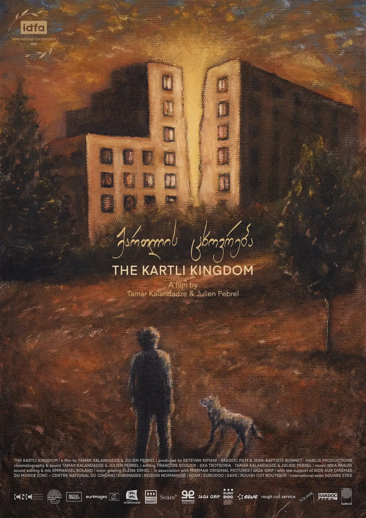 Plakat filmowy "ქართლის ცხოვრება"