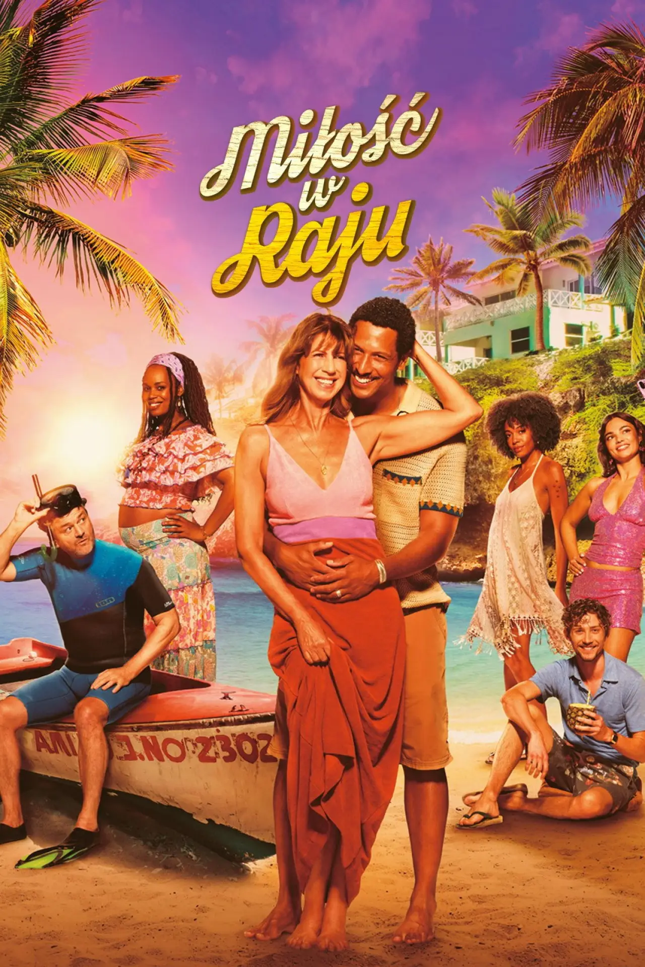 Plakat filmowy "Verliefd op Curaçao"