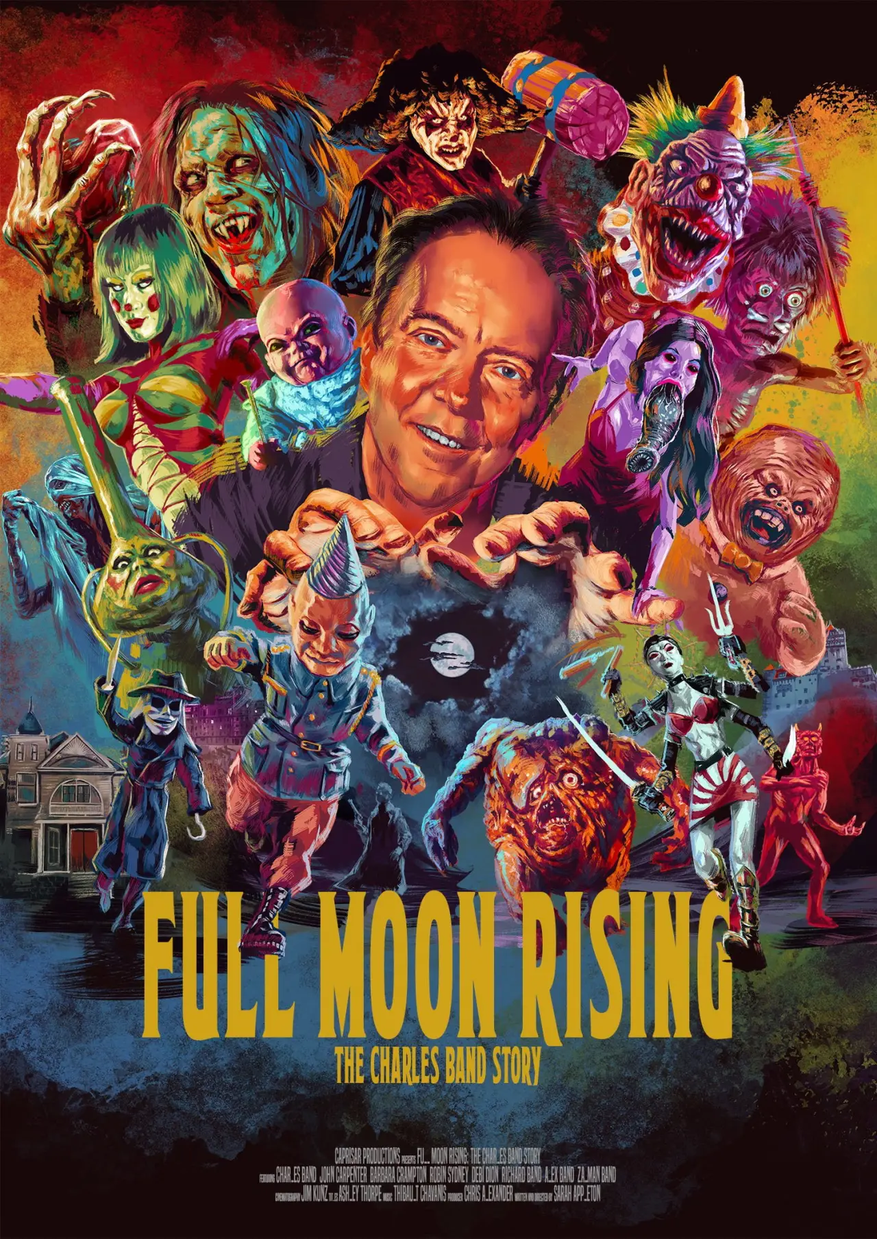 Plakat filmowy "Full Moon Rising: The Charles Band Story"