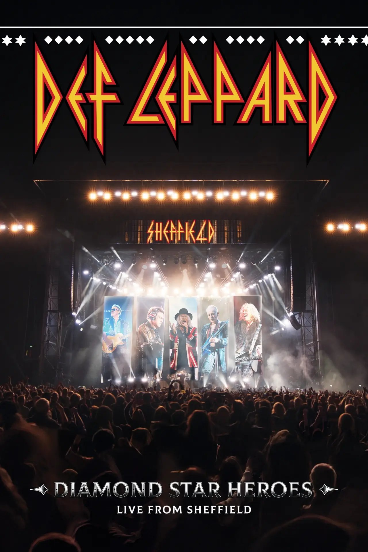 Plakat filmowy "Def Leppard: Diamond Star Heroes – Live From Sheffield"