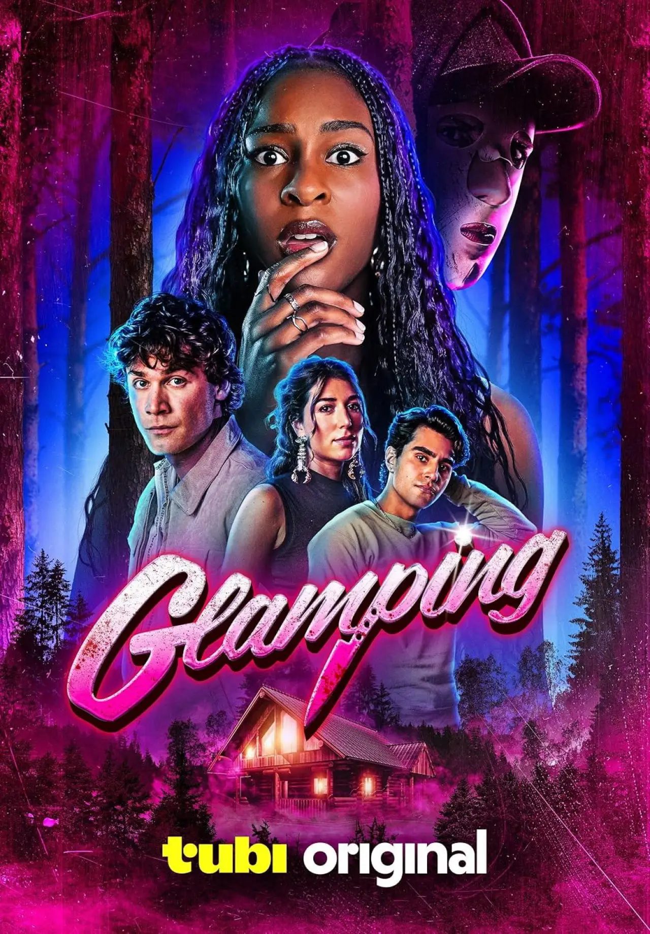 Plakat filmowy "Glamping"