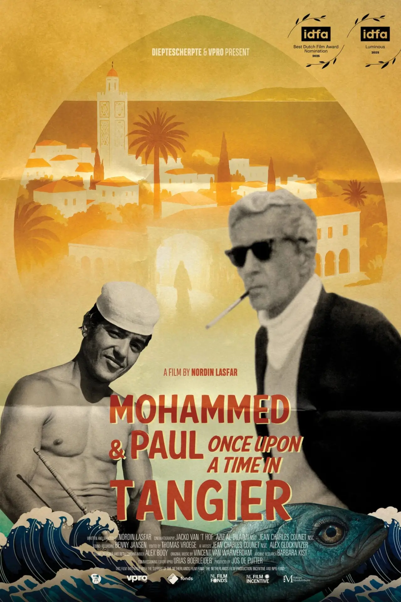 Plakat filmowy "Mohammed & Paul – Once Upon a Time in Tangier"