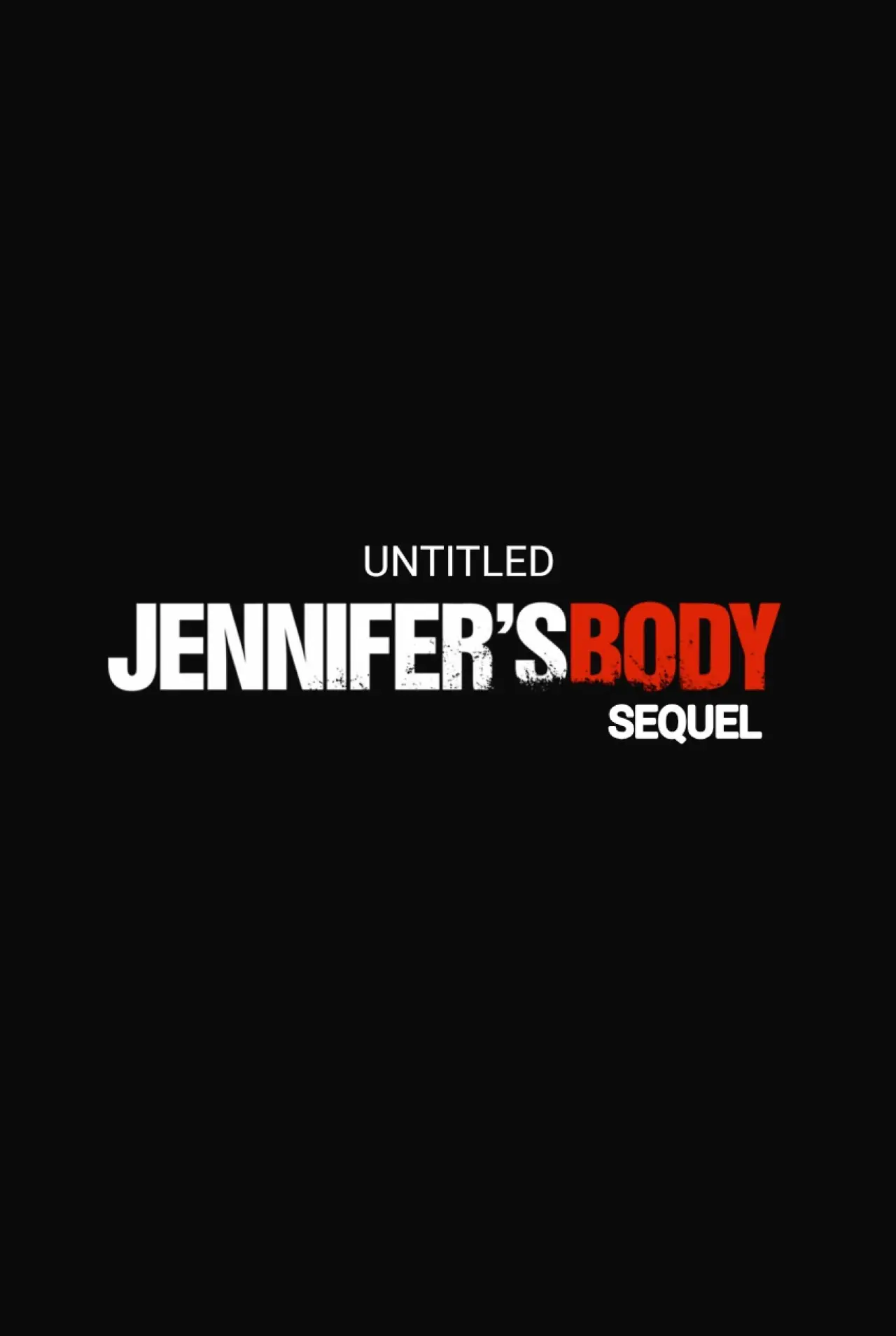 Plakat filmowy "Untitled Jennifer’s Body Sequel"