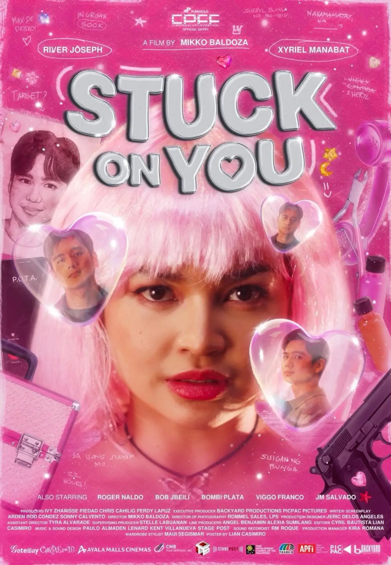 Plakat filmowy "Stuck On You"