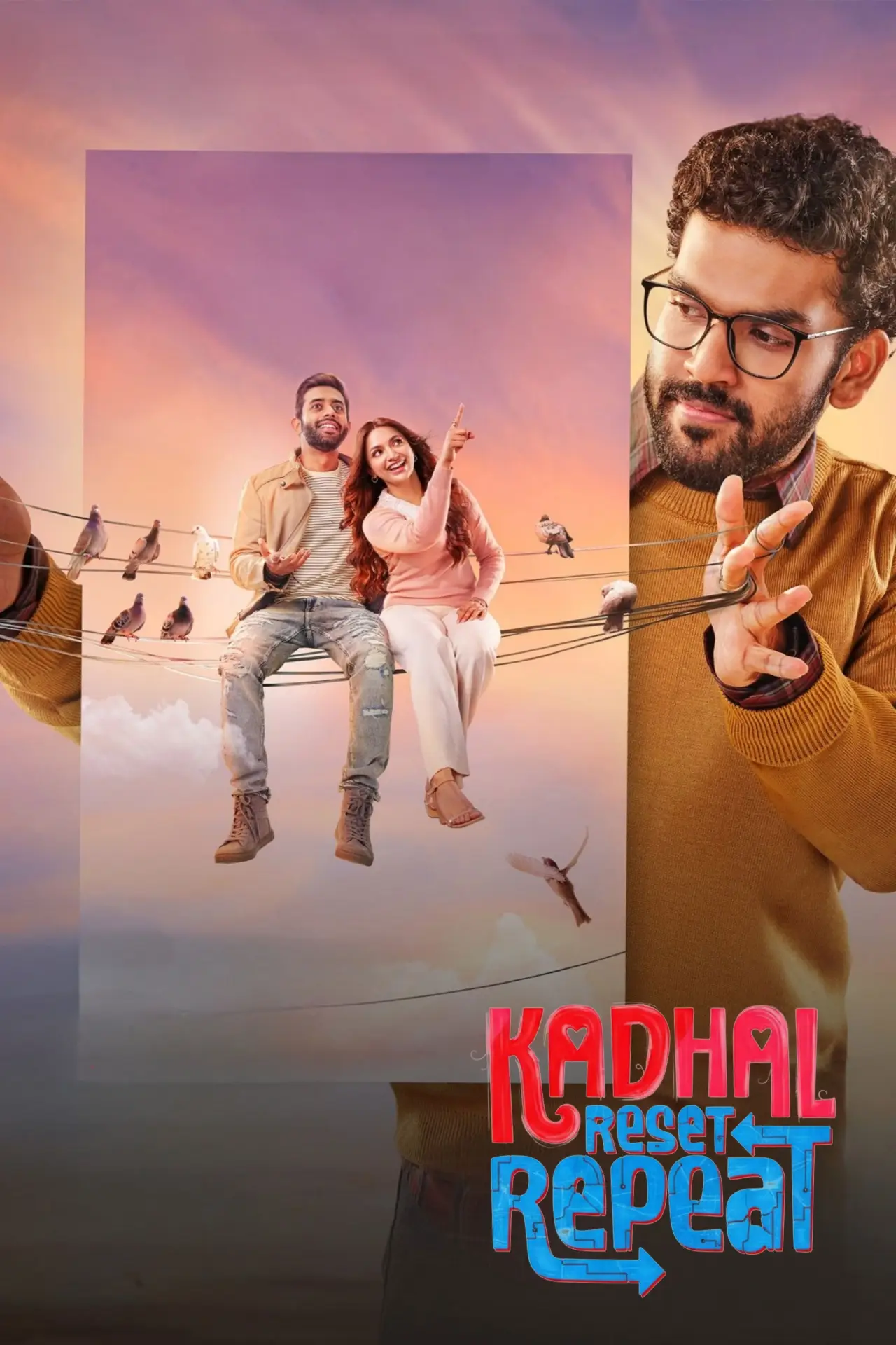 Plakat filmowy "காதல் ரீசெட் ரிபீட்"