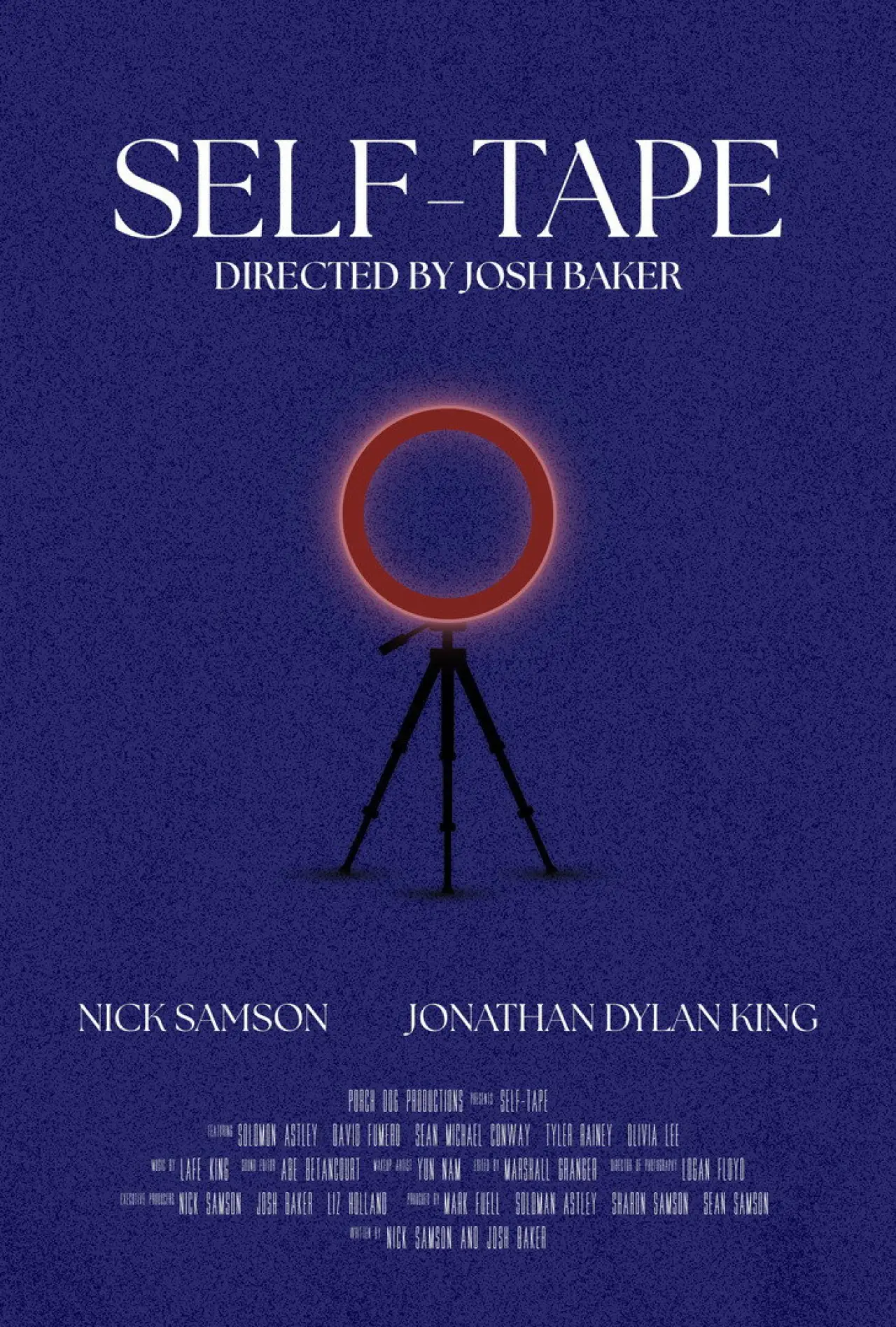 Plakat filmowy "Self-Tape"