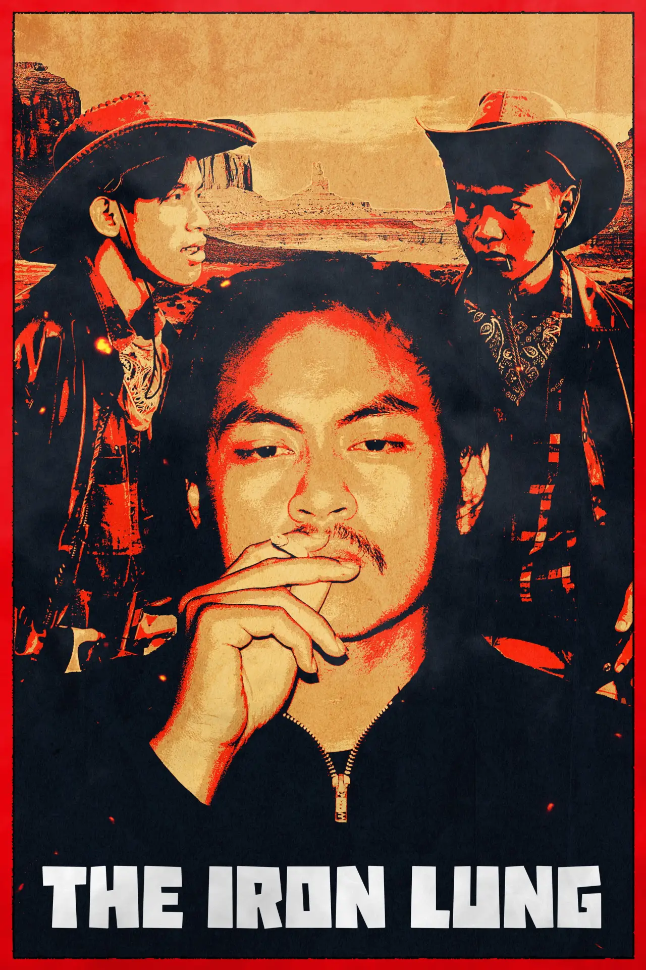 Plakat filmowy "The Iron Lung"