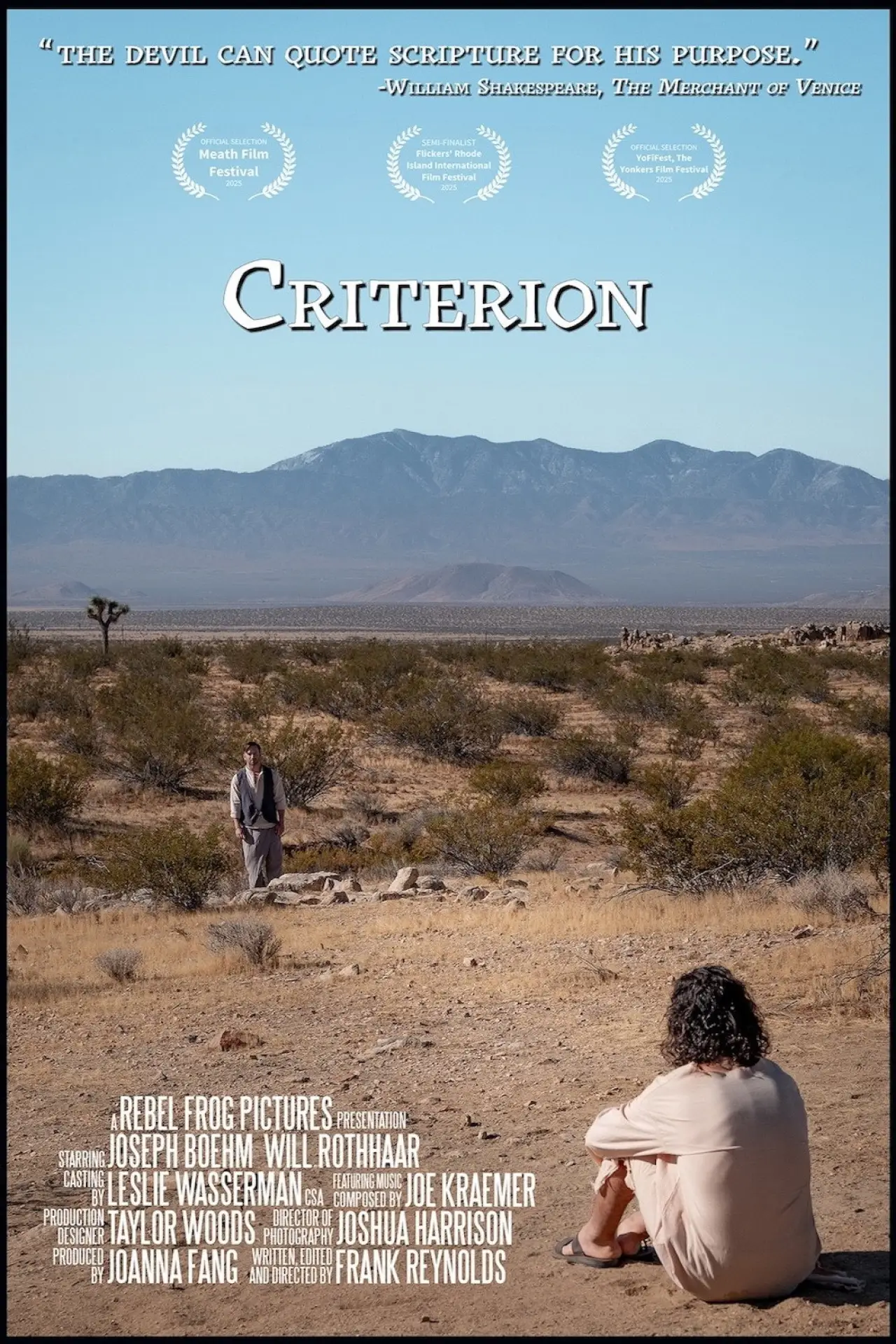 Plakat filmowy "Criterion"