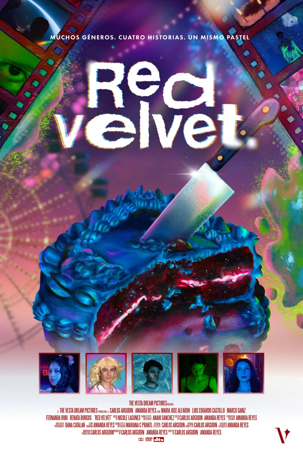 Plakat filmowy "Red Velvet"