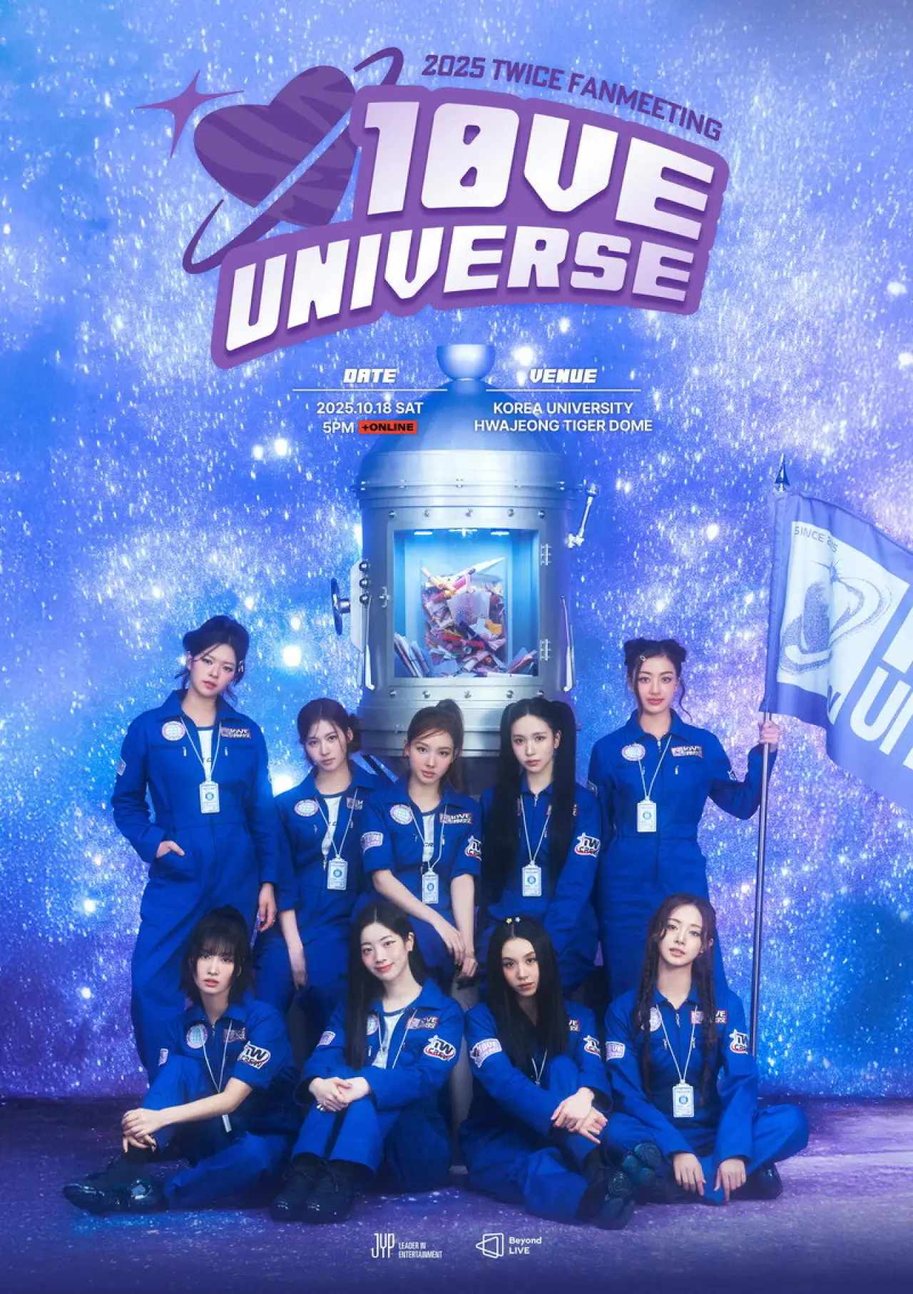 Plakat filmowy "Beyond Live - 2025 TWICE FANMEETING [10VE UNIVERSE]"