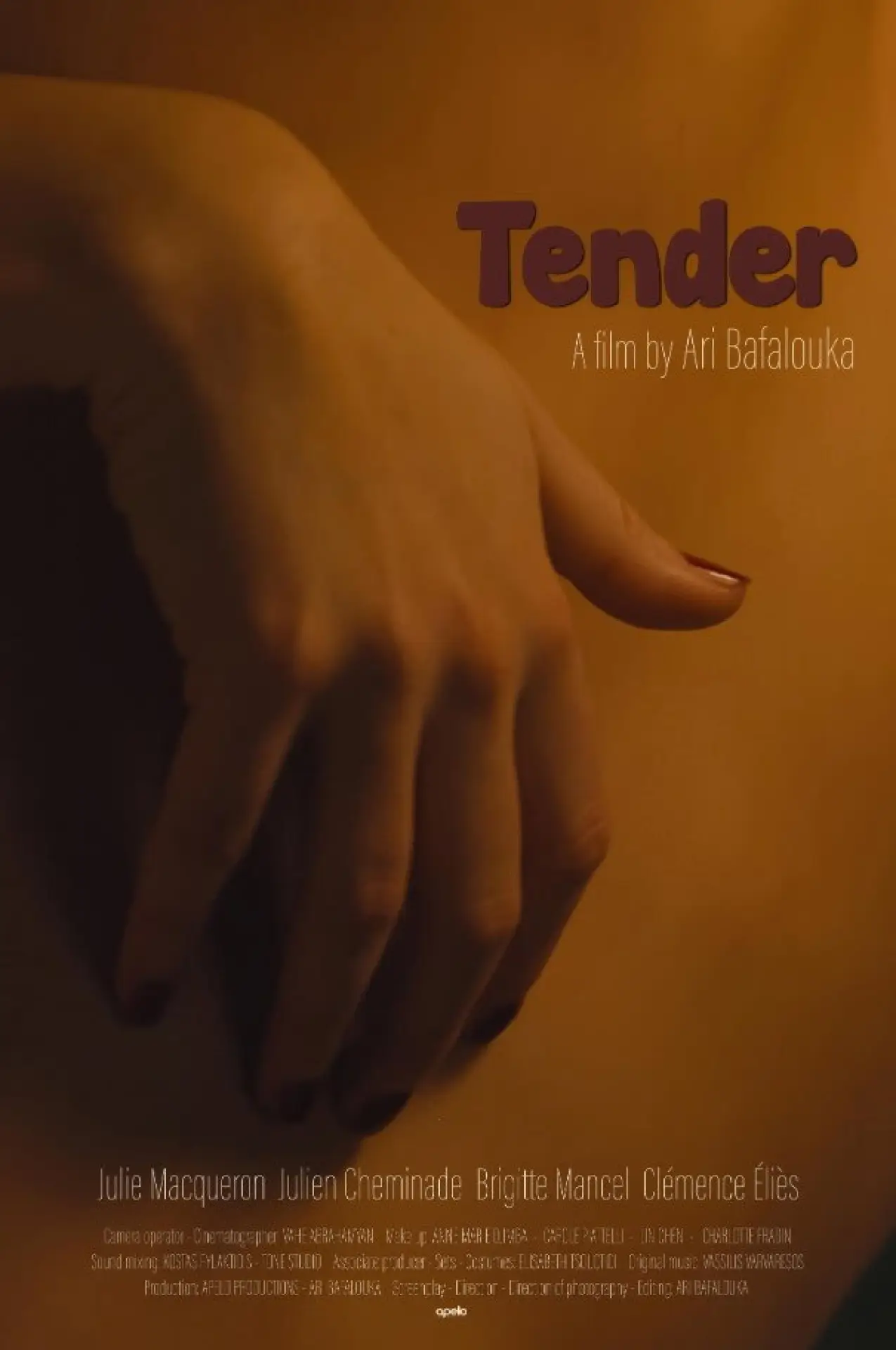 Plakat filmowy "Tender"