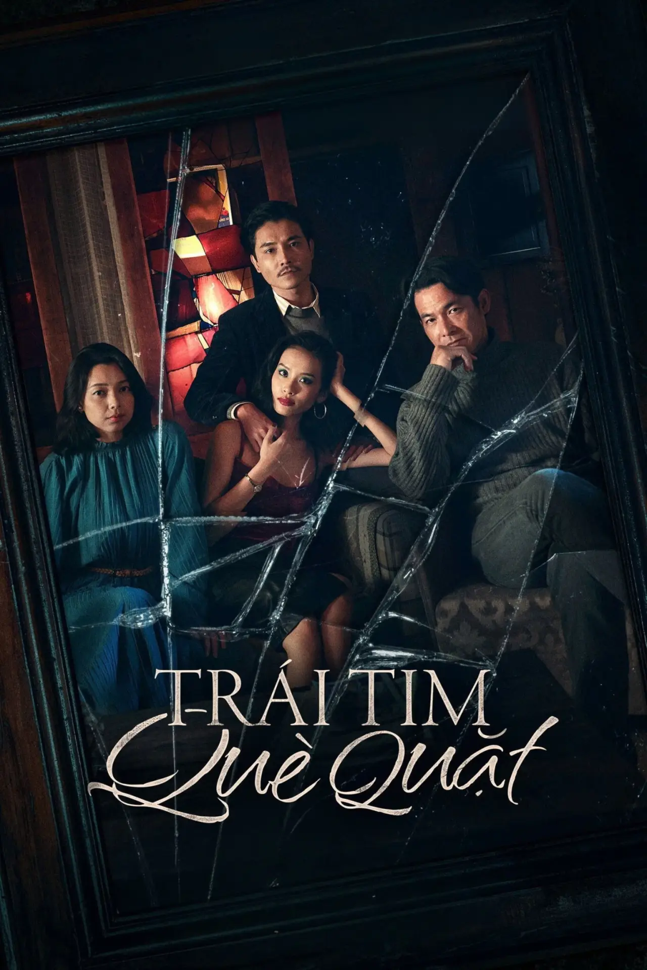 Plakat filmowy "Trái Tim Què Quặt"