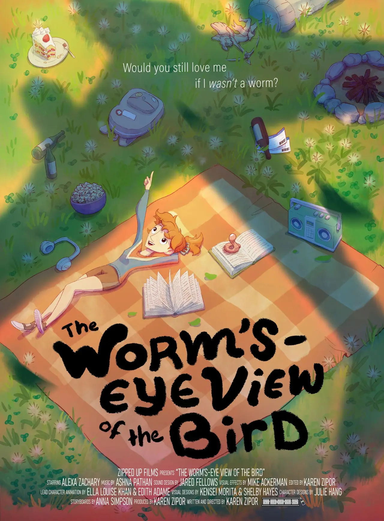 Plakat filmowy "The Worm