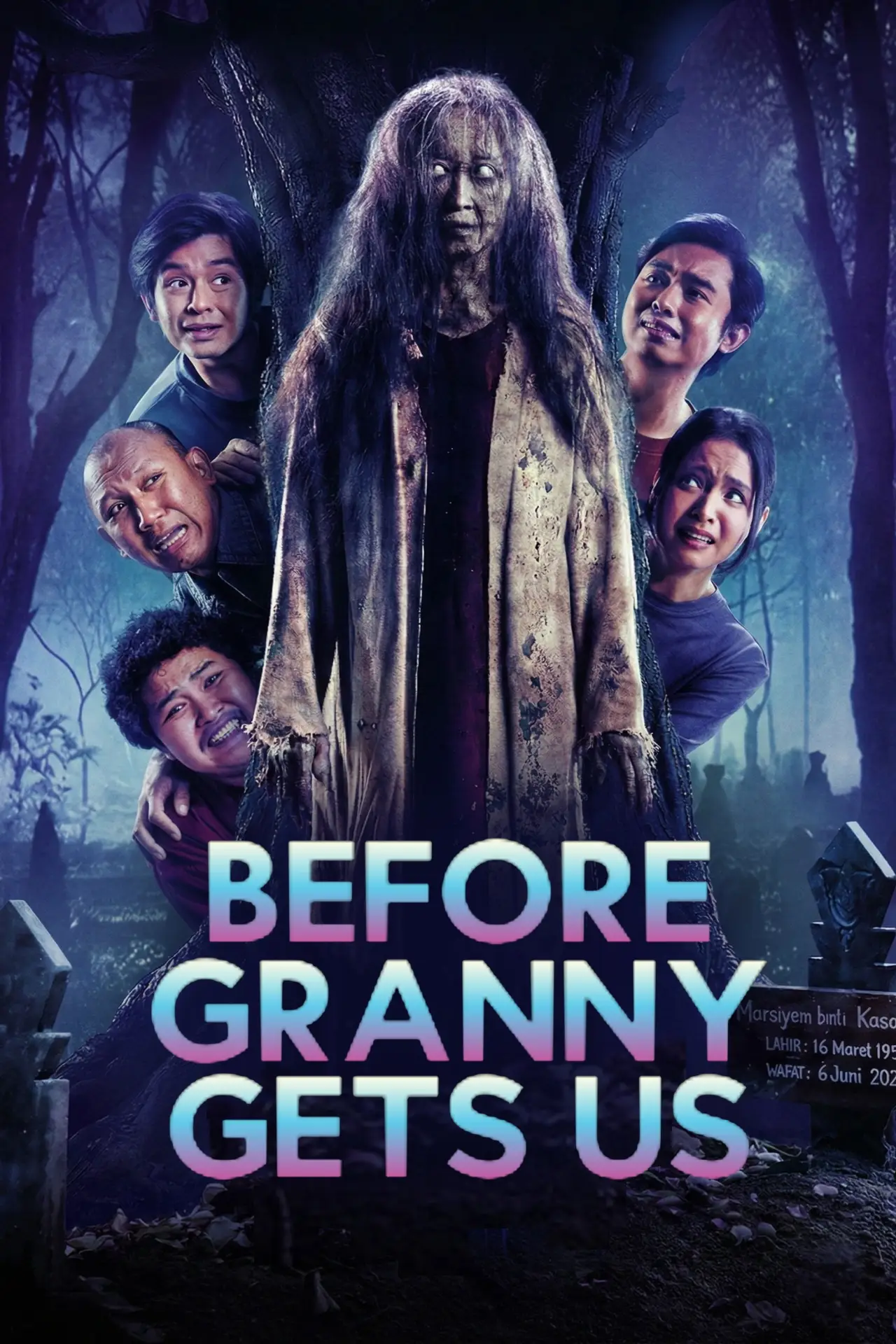 Plakat filmowy "Sebelum Dijemput Nenek"