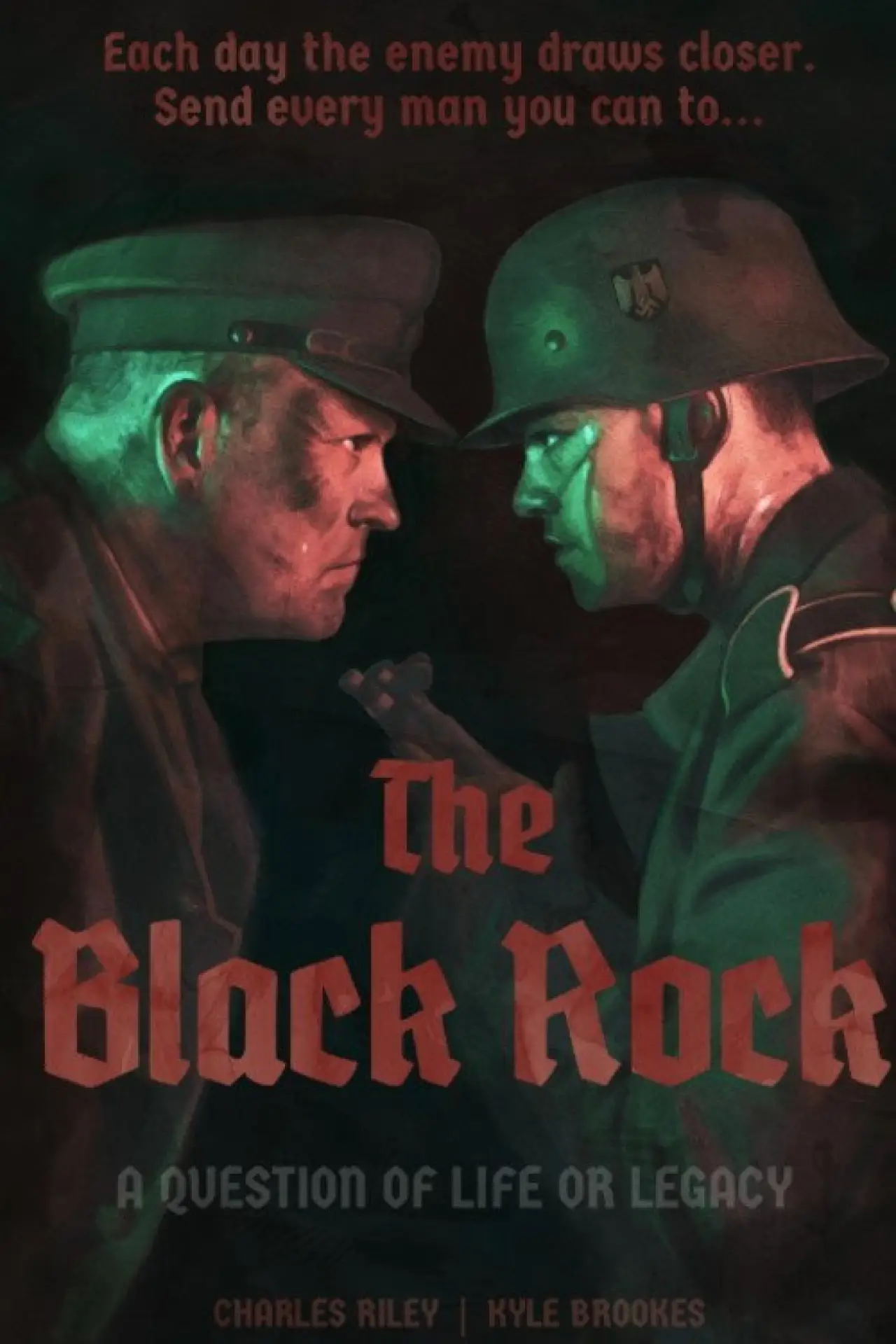 Plakat filmowy "The Black Rock"