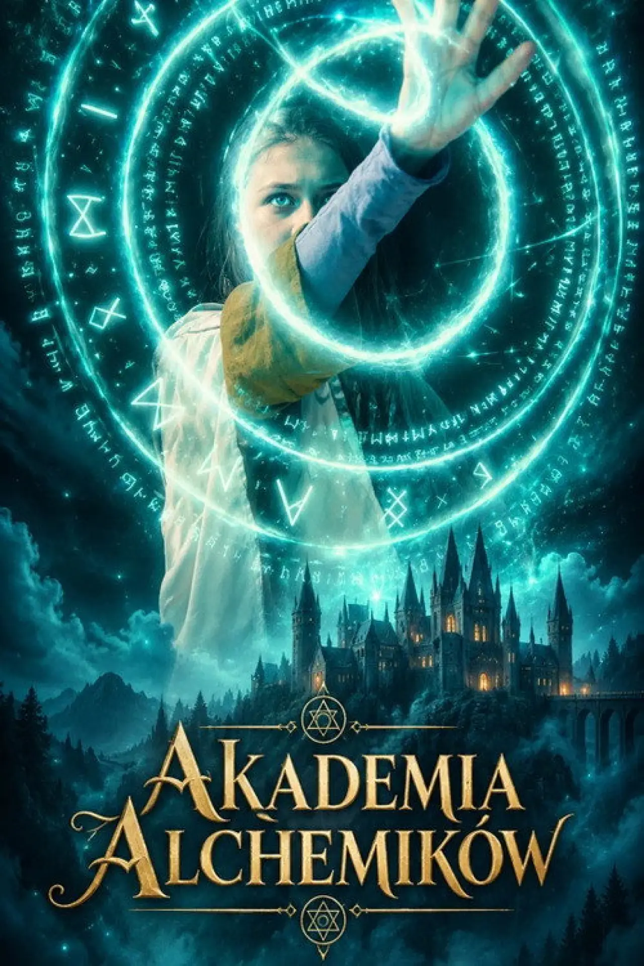 Plakat filmowy "Akademia Alchemików"