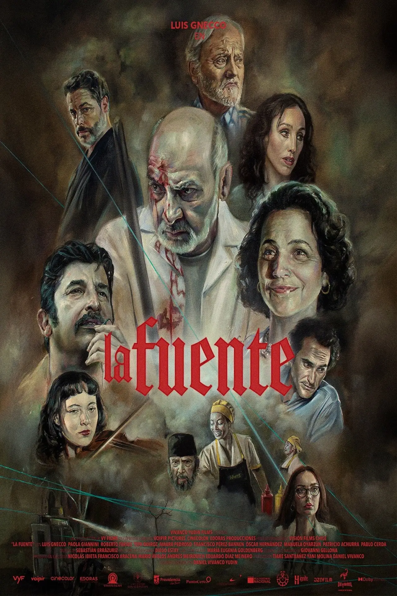 Plakat filmowy "La Fuente"