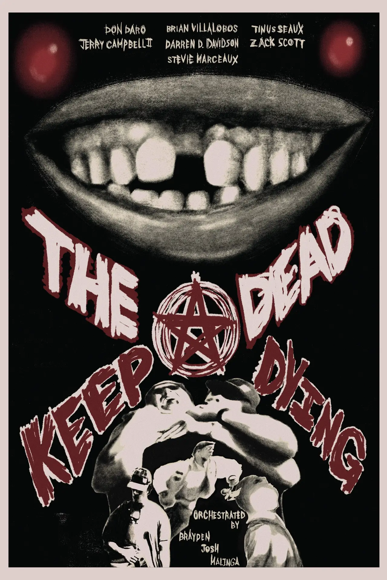 Plakat filmowy "The Dead Keep Dying"