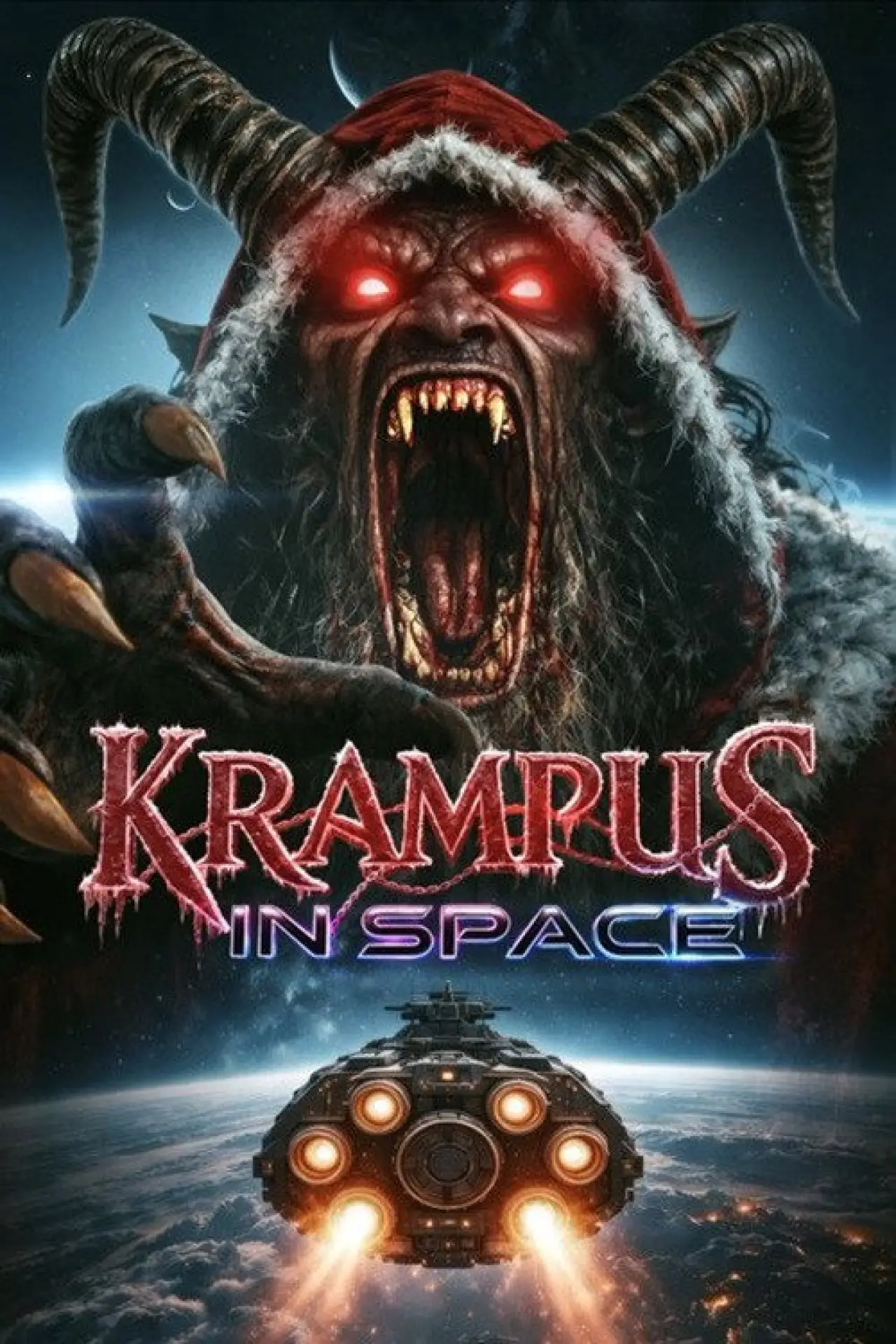 Plakat filmowy "Krampus in Space"