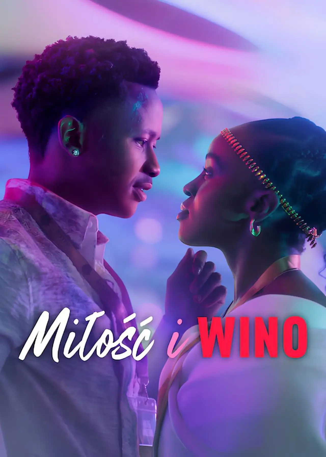 Plakat filmowy "Miłość i wino"