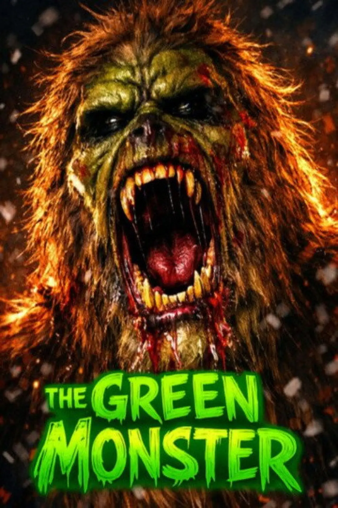 Plakat filmowy "The Green Monster"