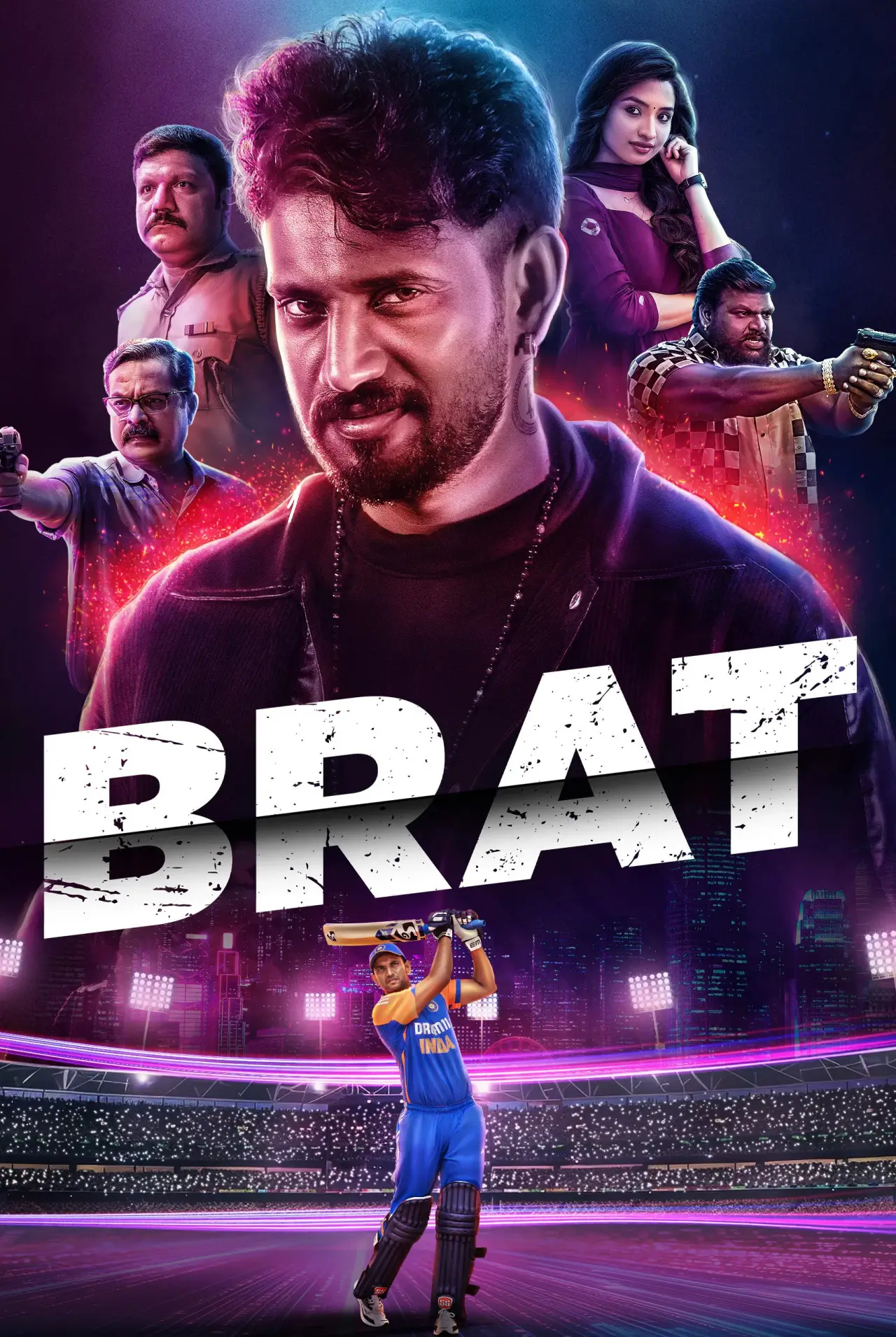 Plakat filmowy "ಬ್ರಾಟ್"