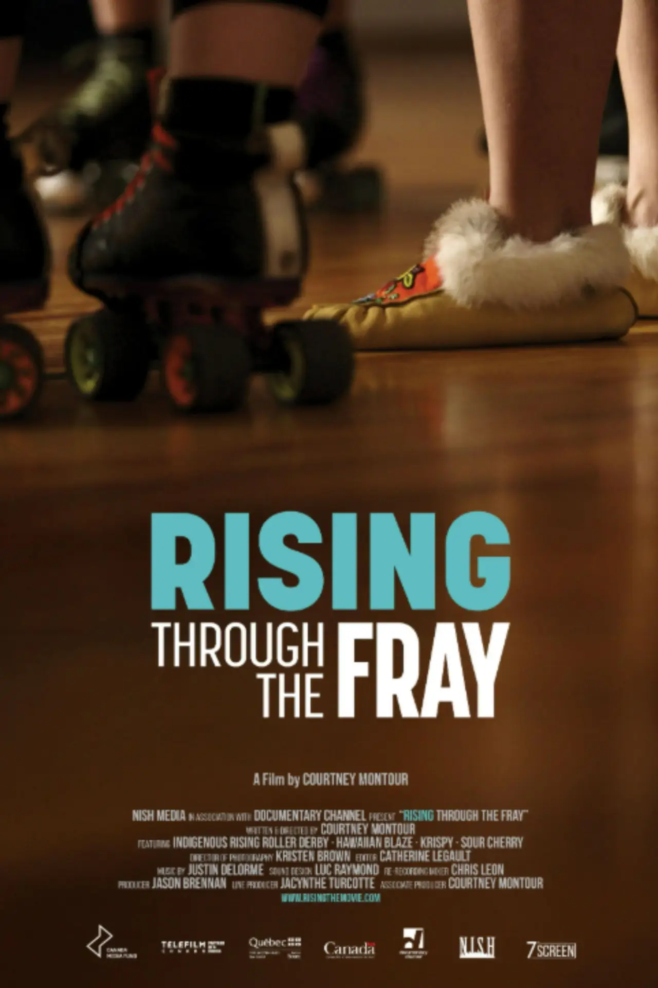 Plakat filmowy "Rising Through the Fray"