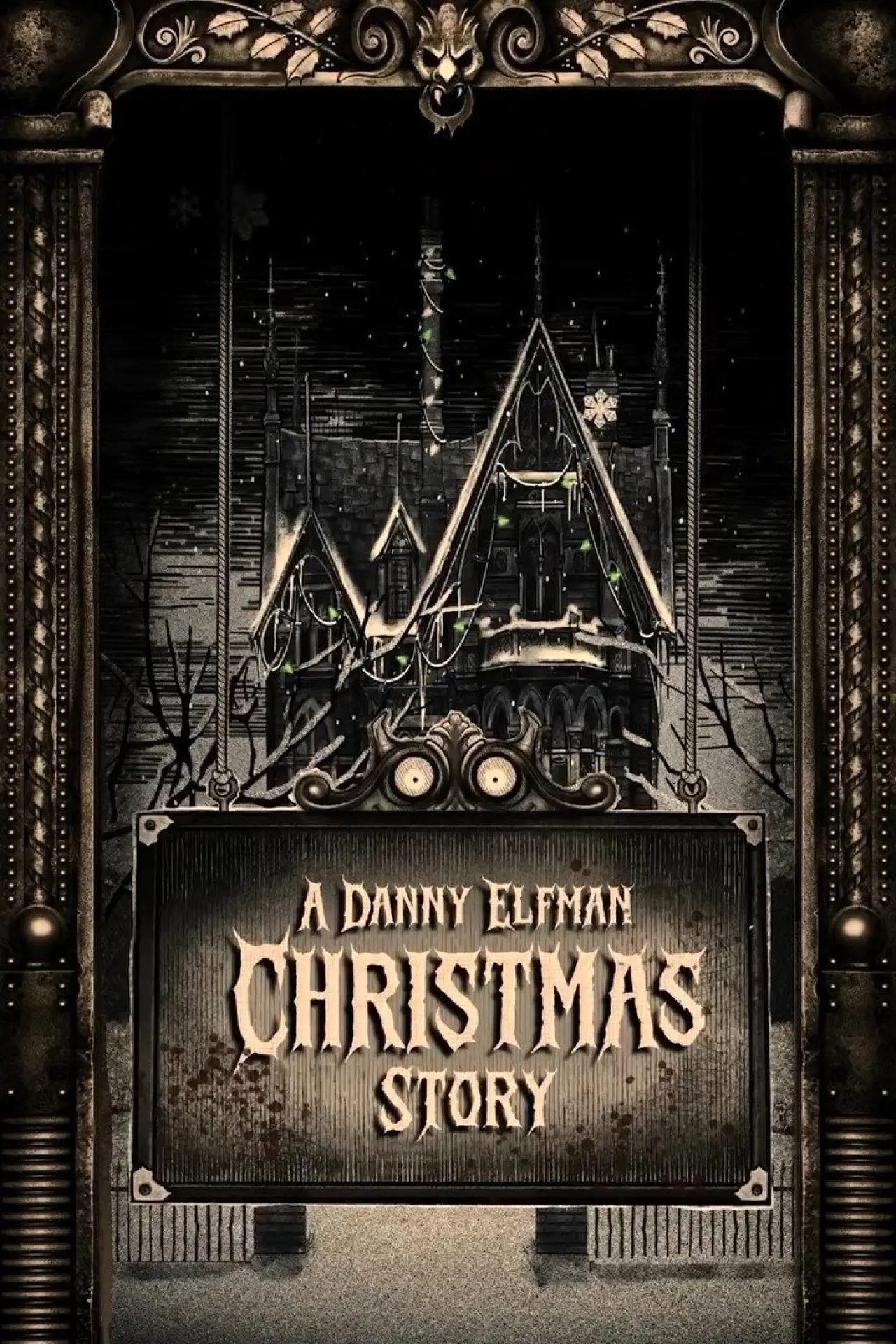 Plakat filmowy "A Danny Elfman Christmas Story"