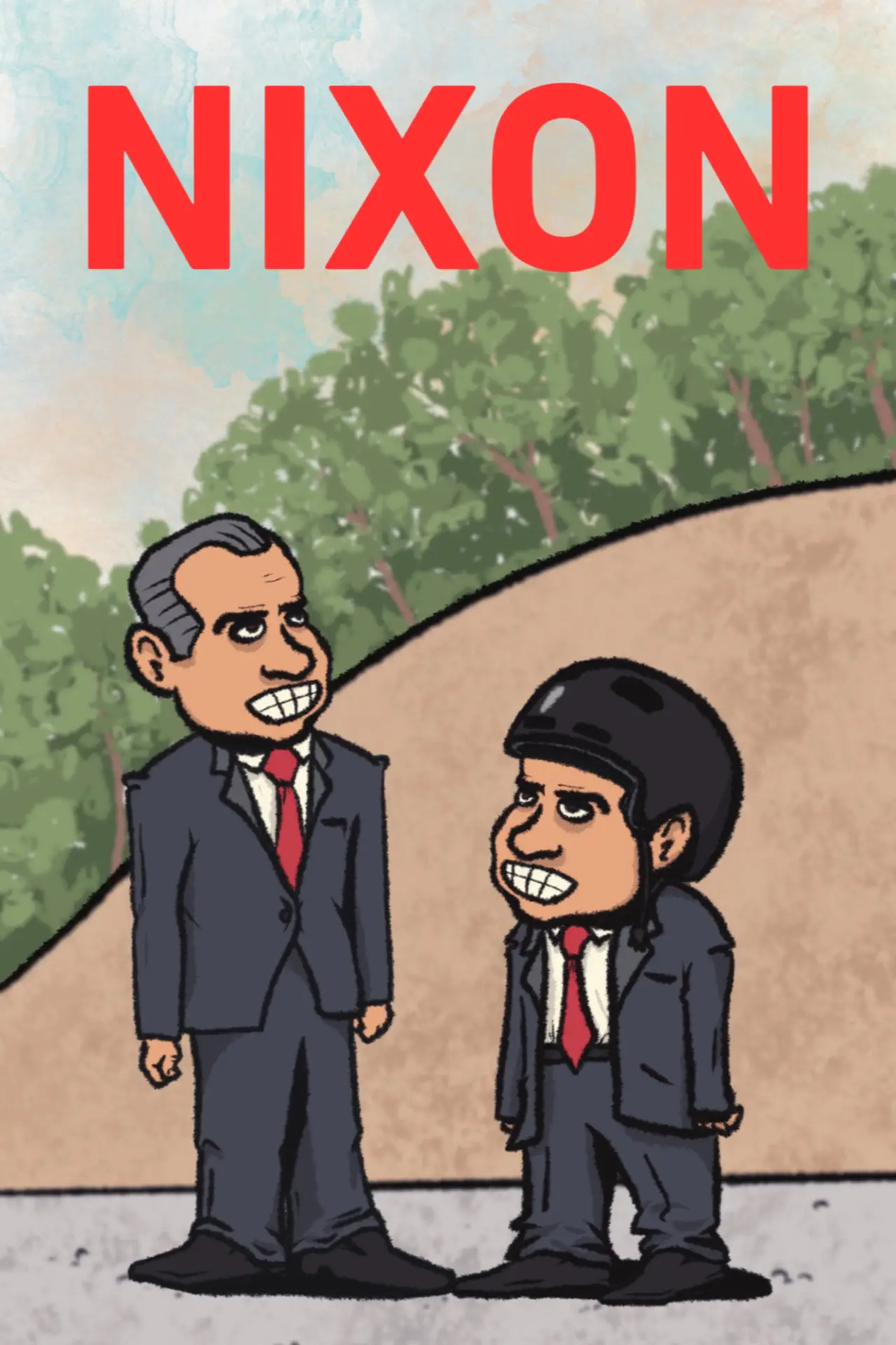 Plakat filmowy "Nixon"