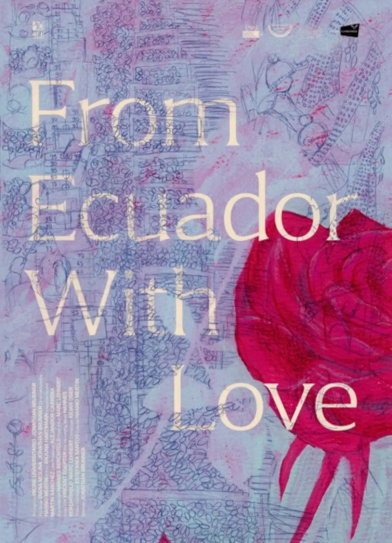 Plakat filmowy "From Ecuador With Love"