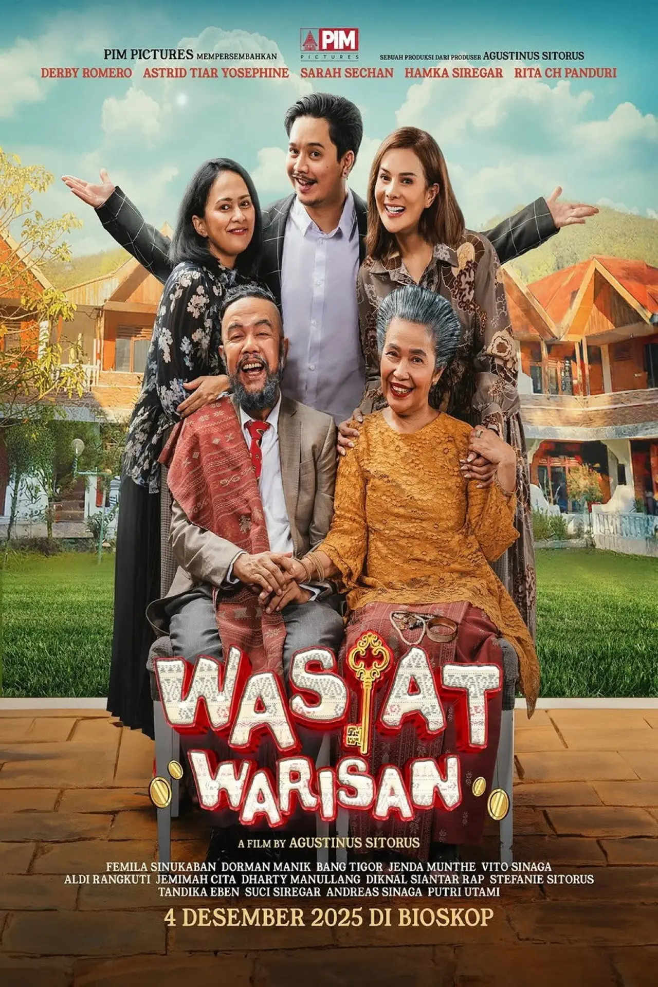 Plakat filmowy "Wasiat Warisan"