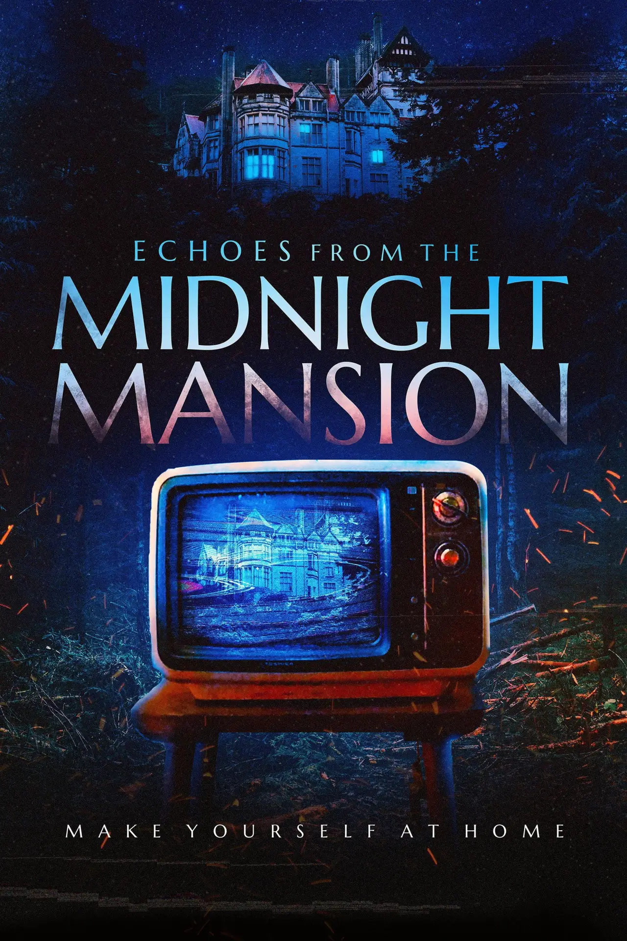 Plakat filmowy "Echoes from the Midnight Mansion"