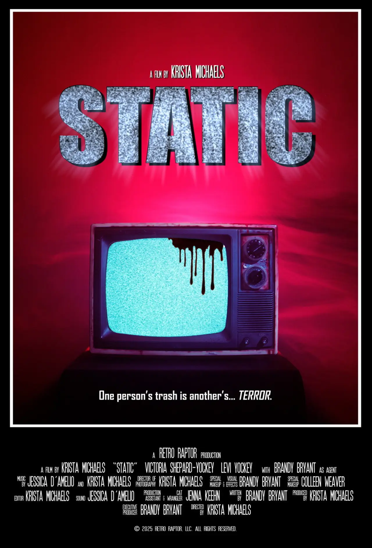 Plakat filmowy "Static"