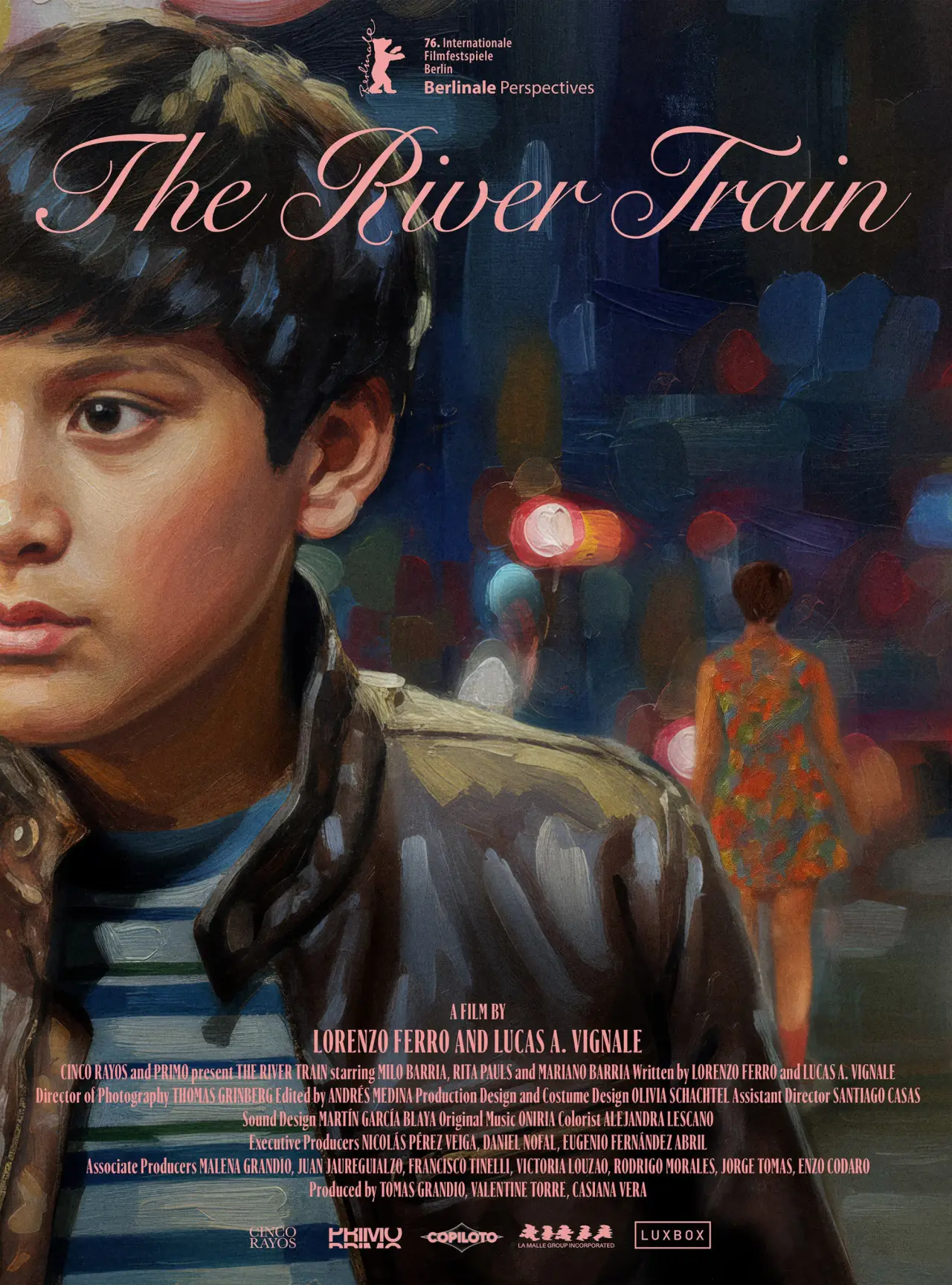 Plakat filmowy "El Tren Fluvial"