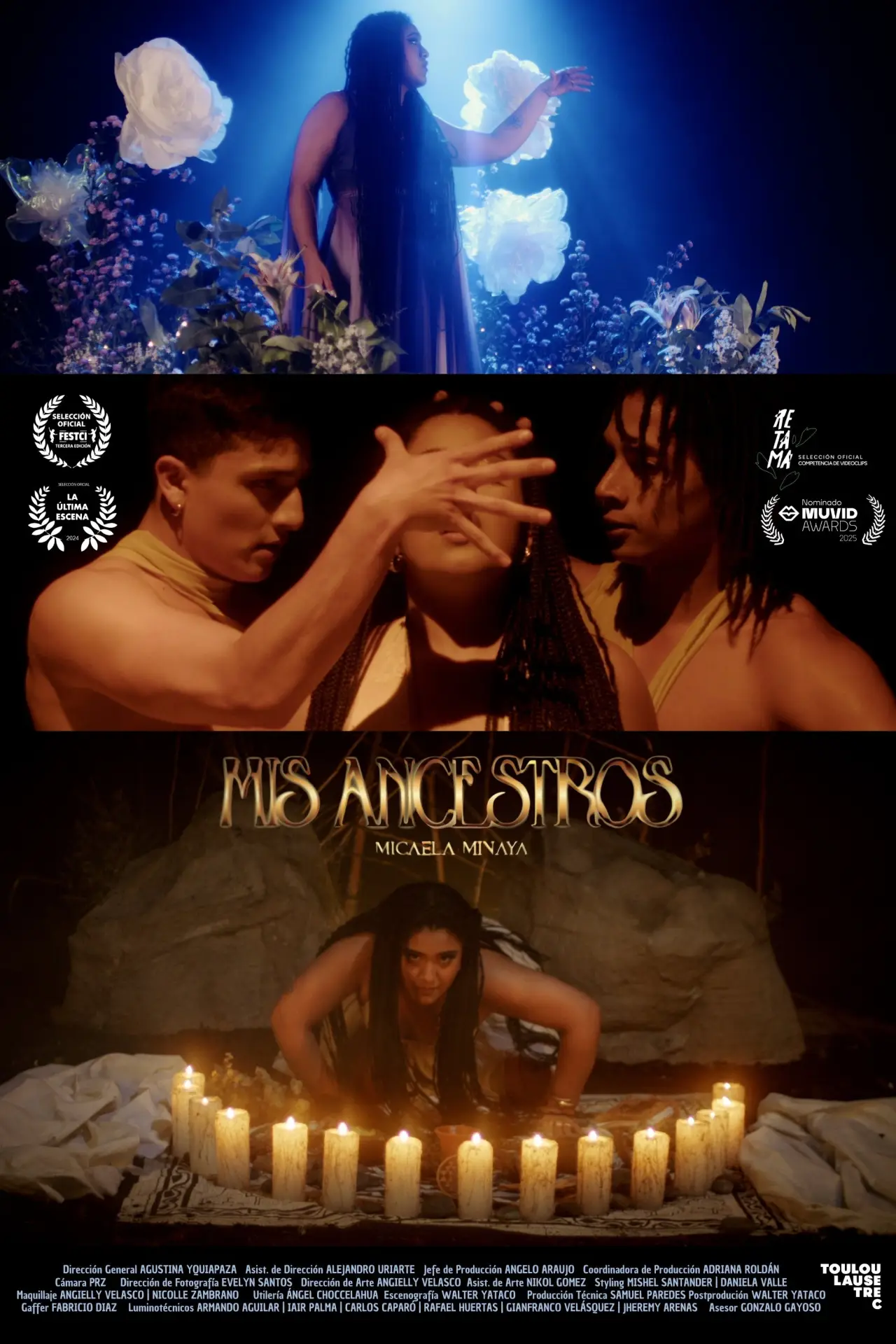 Plakat filmowy "Mis Ancestros"