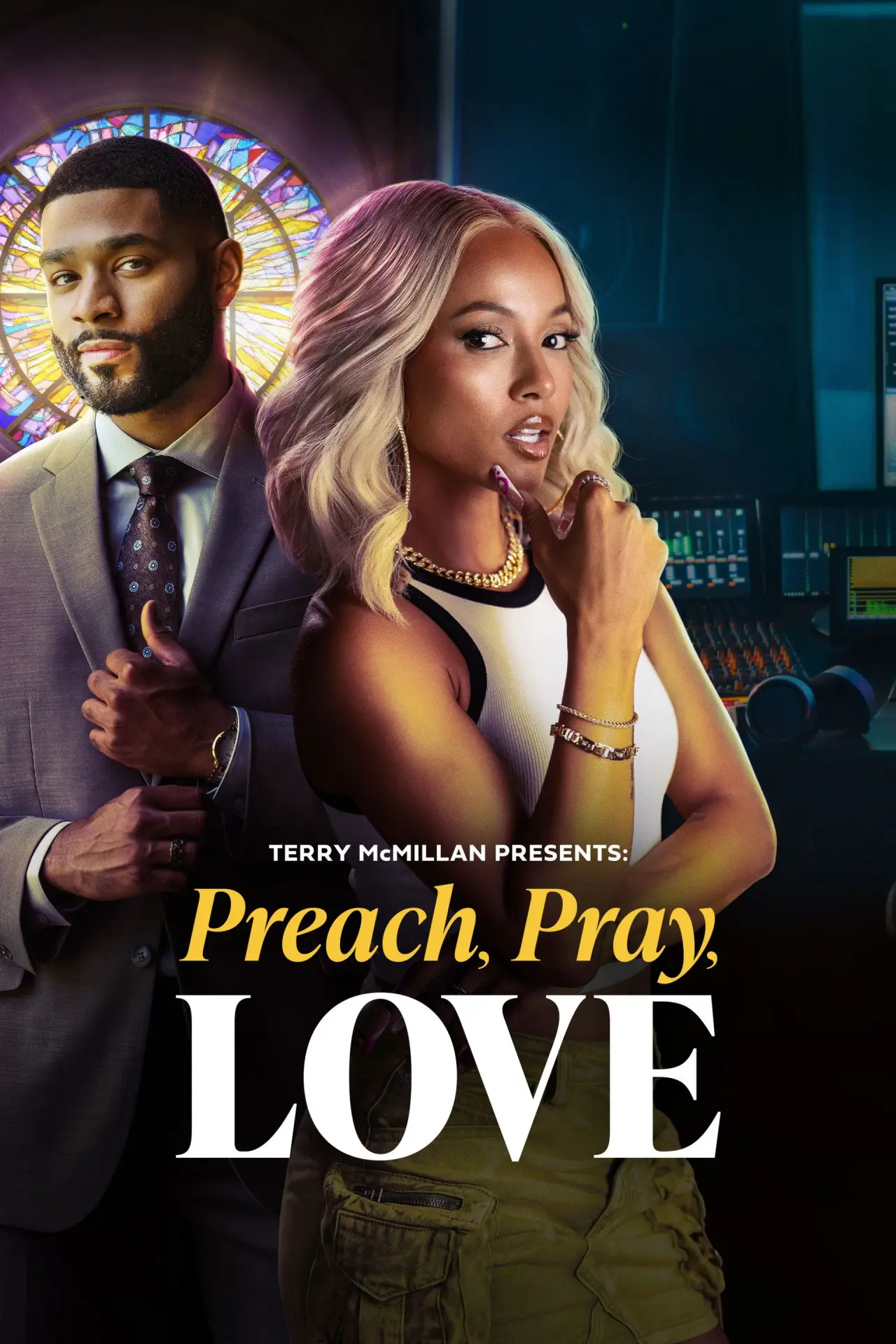 Plakat filmowy "Terry McMillan Presents: Preach, Pray, Love"