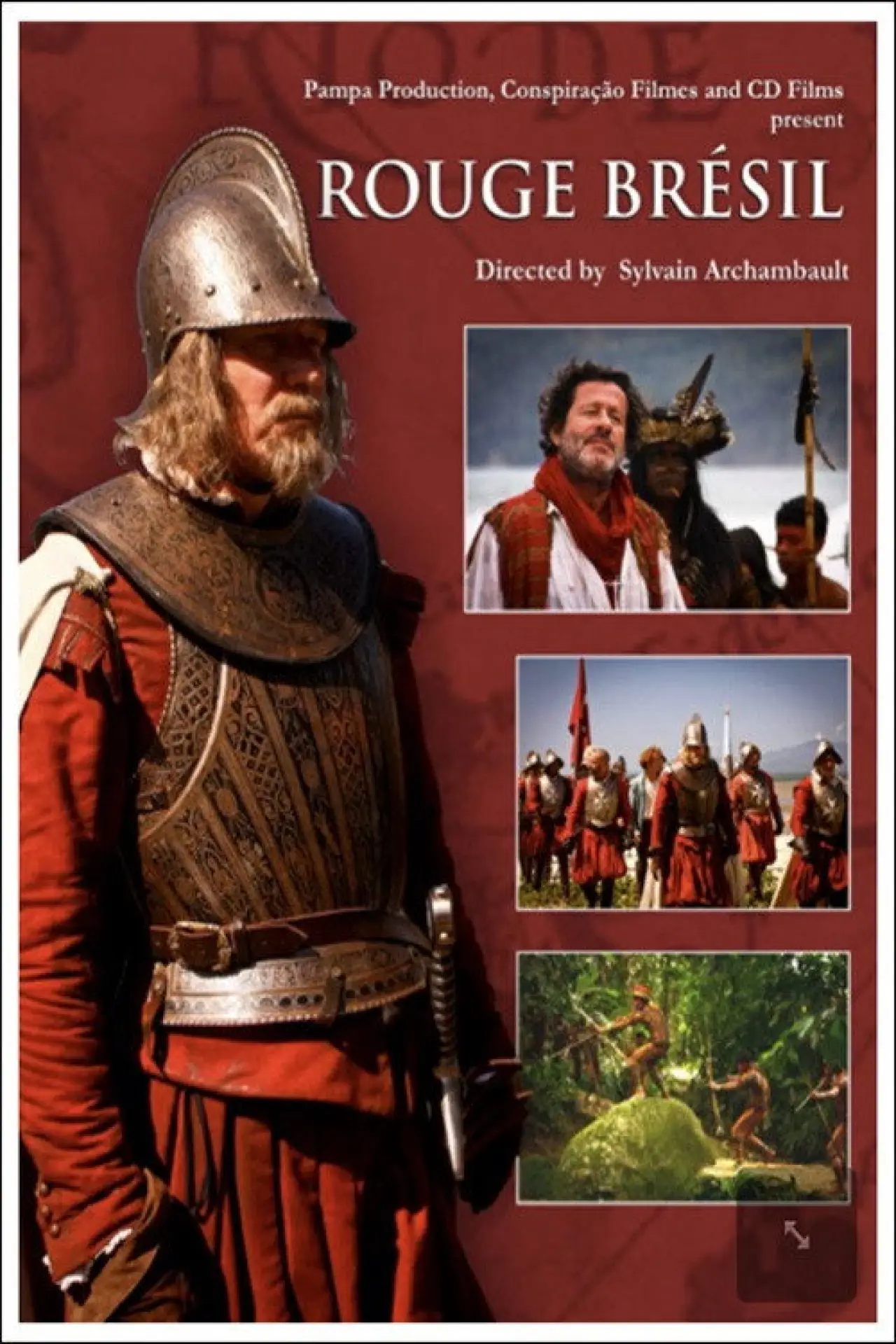 Plakat filmowy "Rouge Brésil"