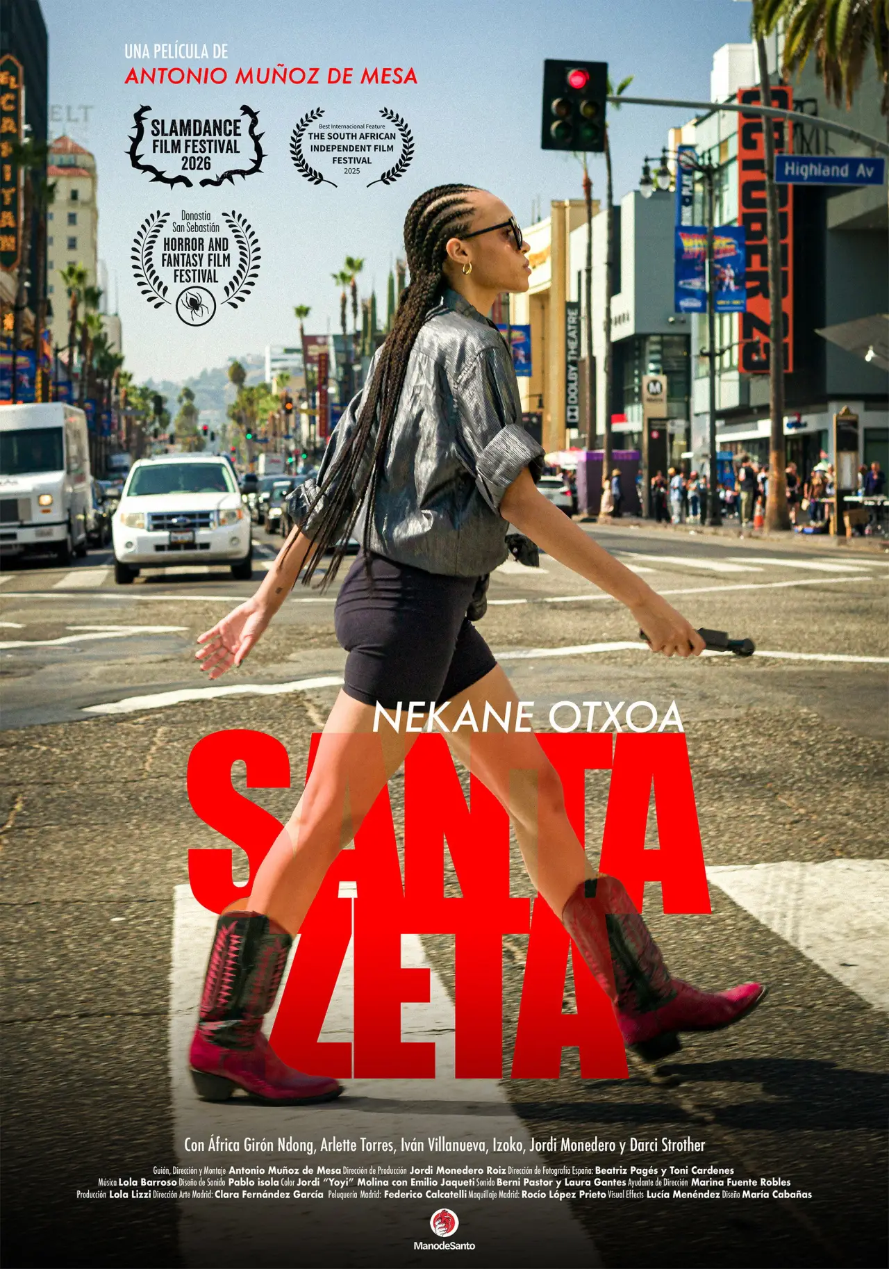 Plakat filmowy "Santa Zeta"
