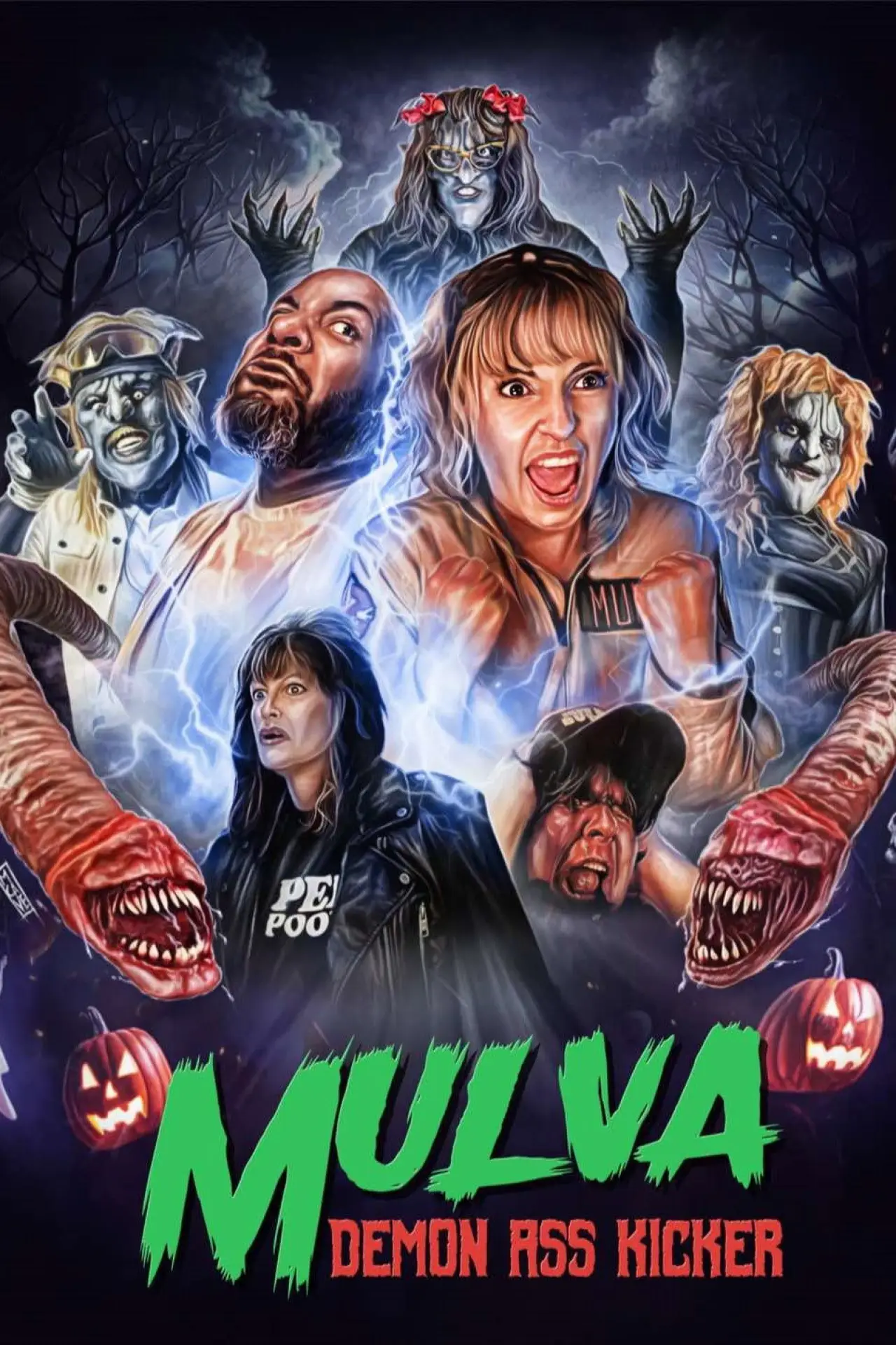 Plakat filmowy "Mulva: Demon Ass Kicker"
